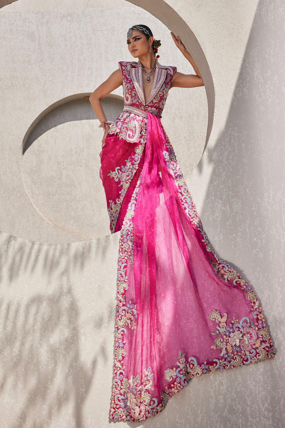 Nadia Saree Set