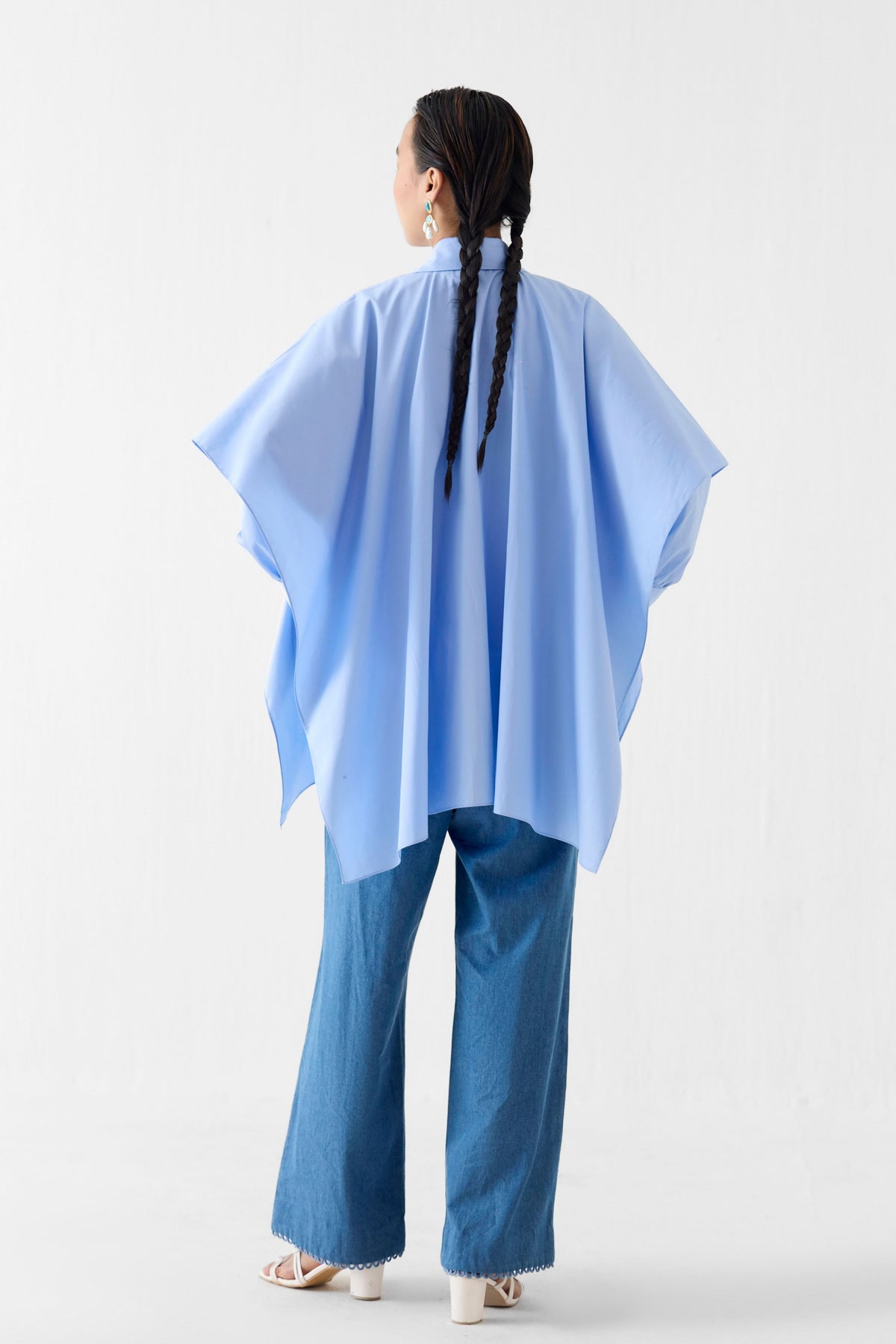 Azure Layered Poplin Shirt
