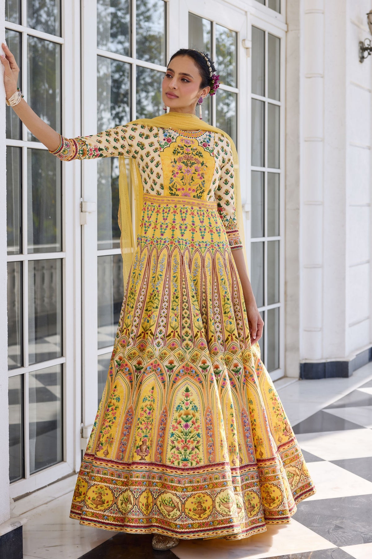Nehmat Anarkali Set