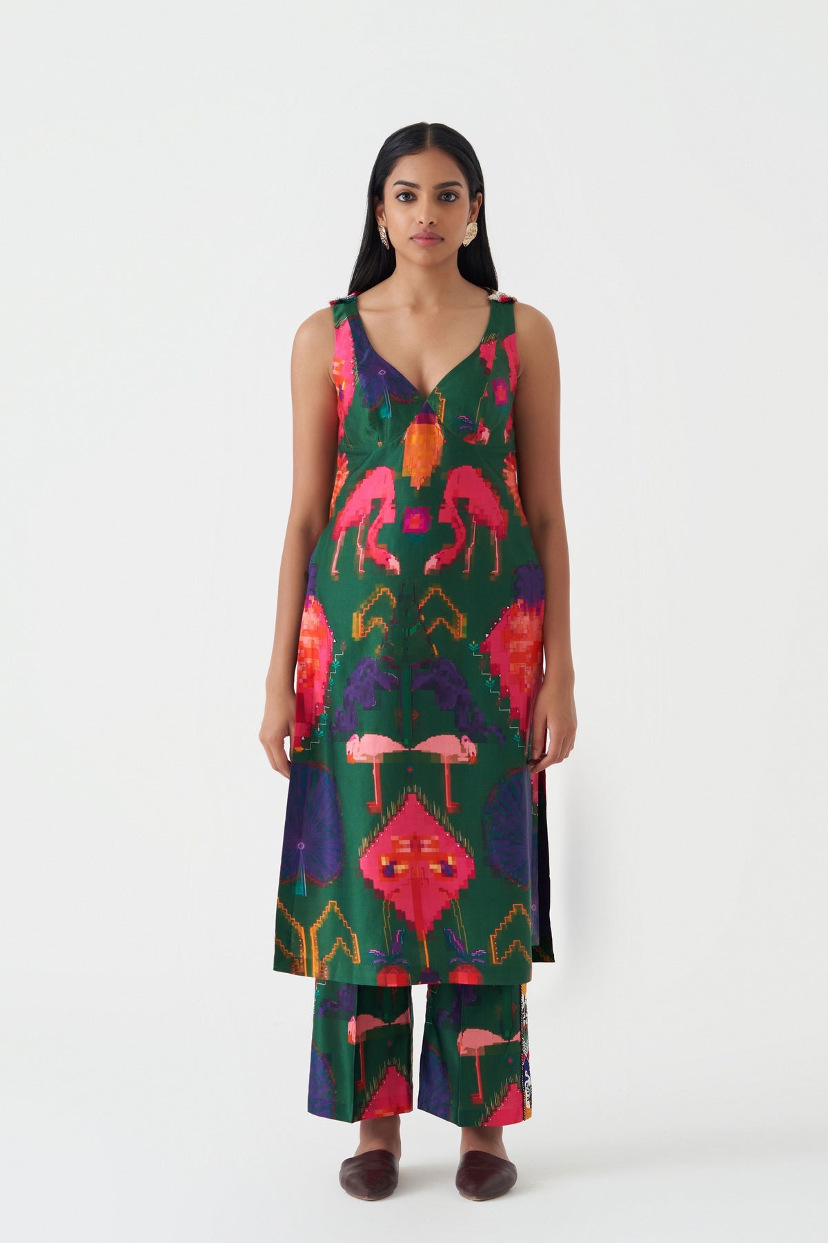 Oaxaca Verde Kurta Pant Set