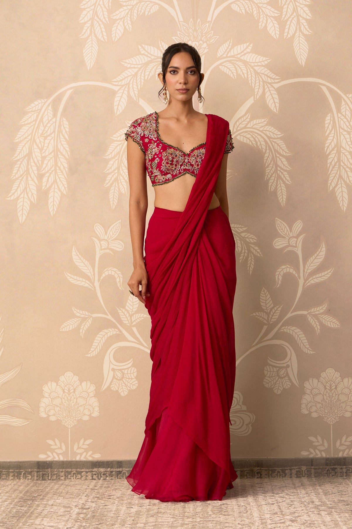 Twined Saree Set