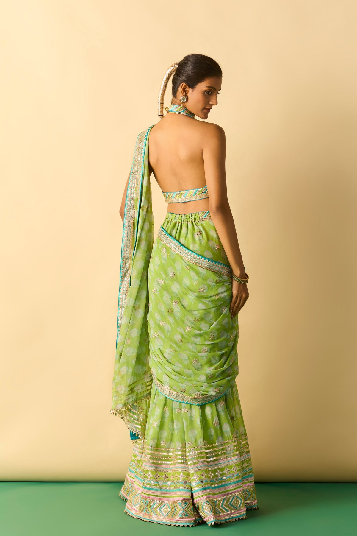 Labdhi Draped Saree Set