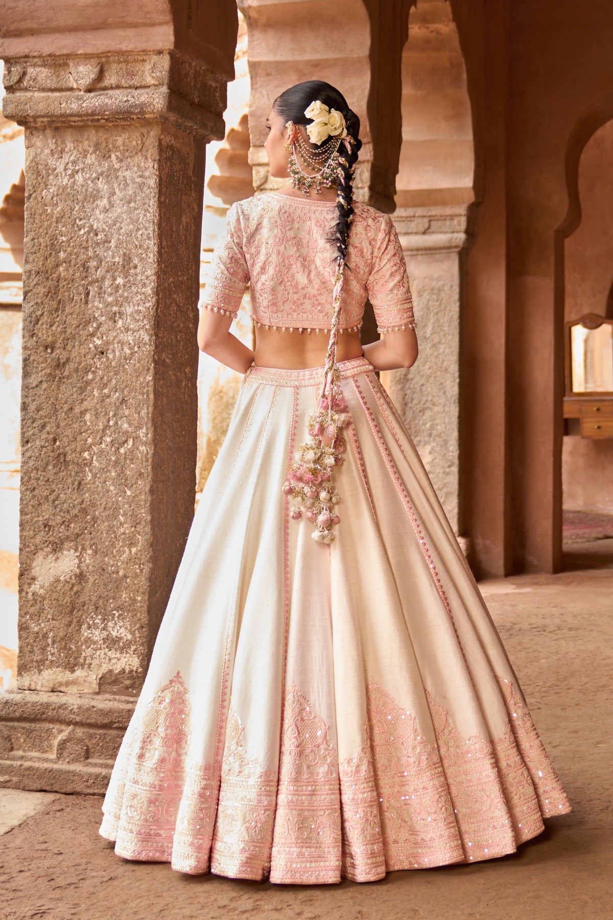 Sayeeda Reham Gara Lehenga Set