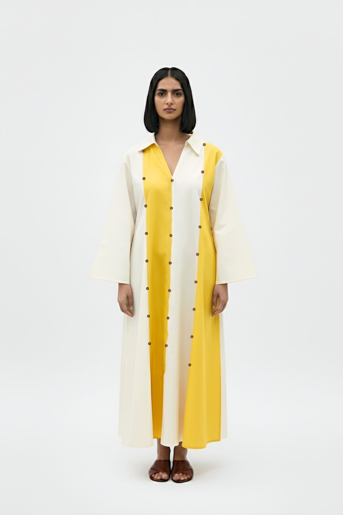 Mango Panel Maxi Dress
