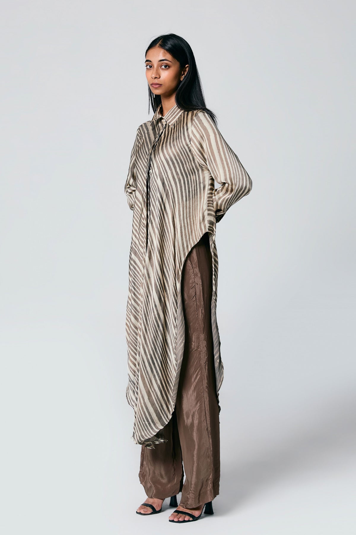 Ajrakh Asymmetrical Co-ord Set