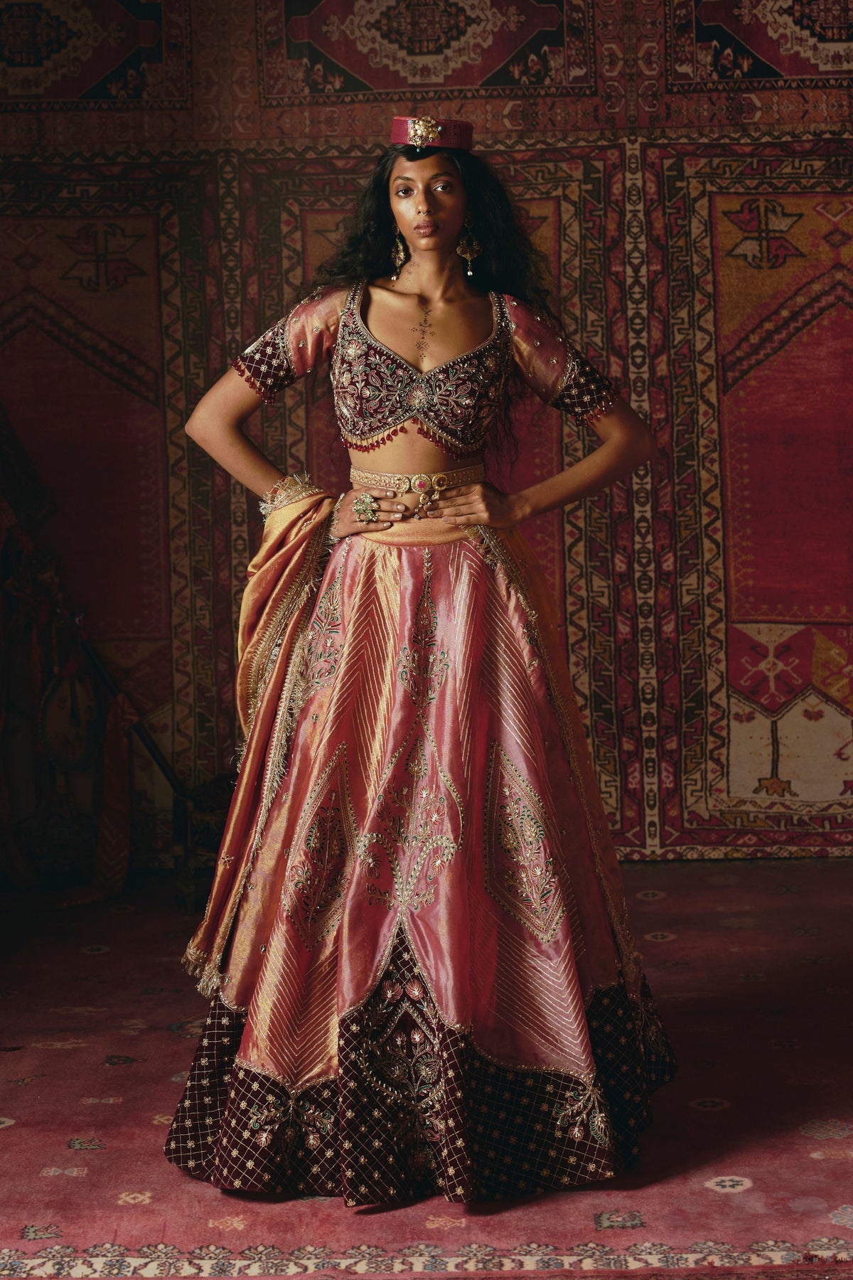 Blush Pink Lehenga Set