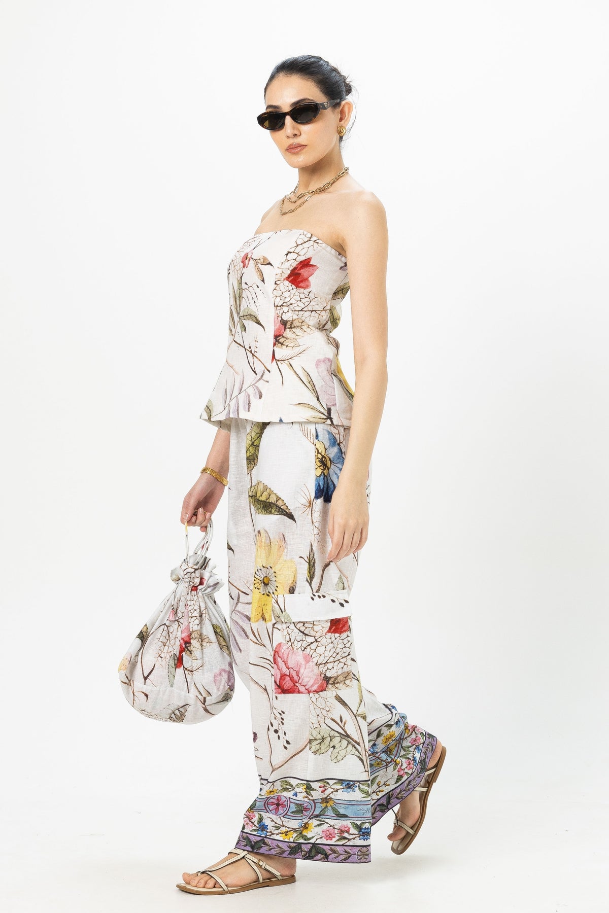 Alicia Strapless Co-ord Set