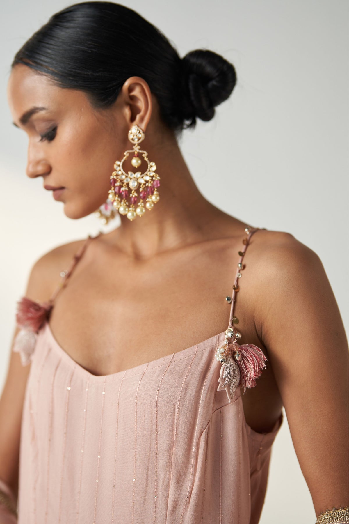 Pakhi Blush Pink Sharara Set