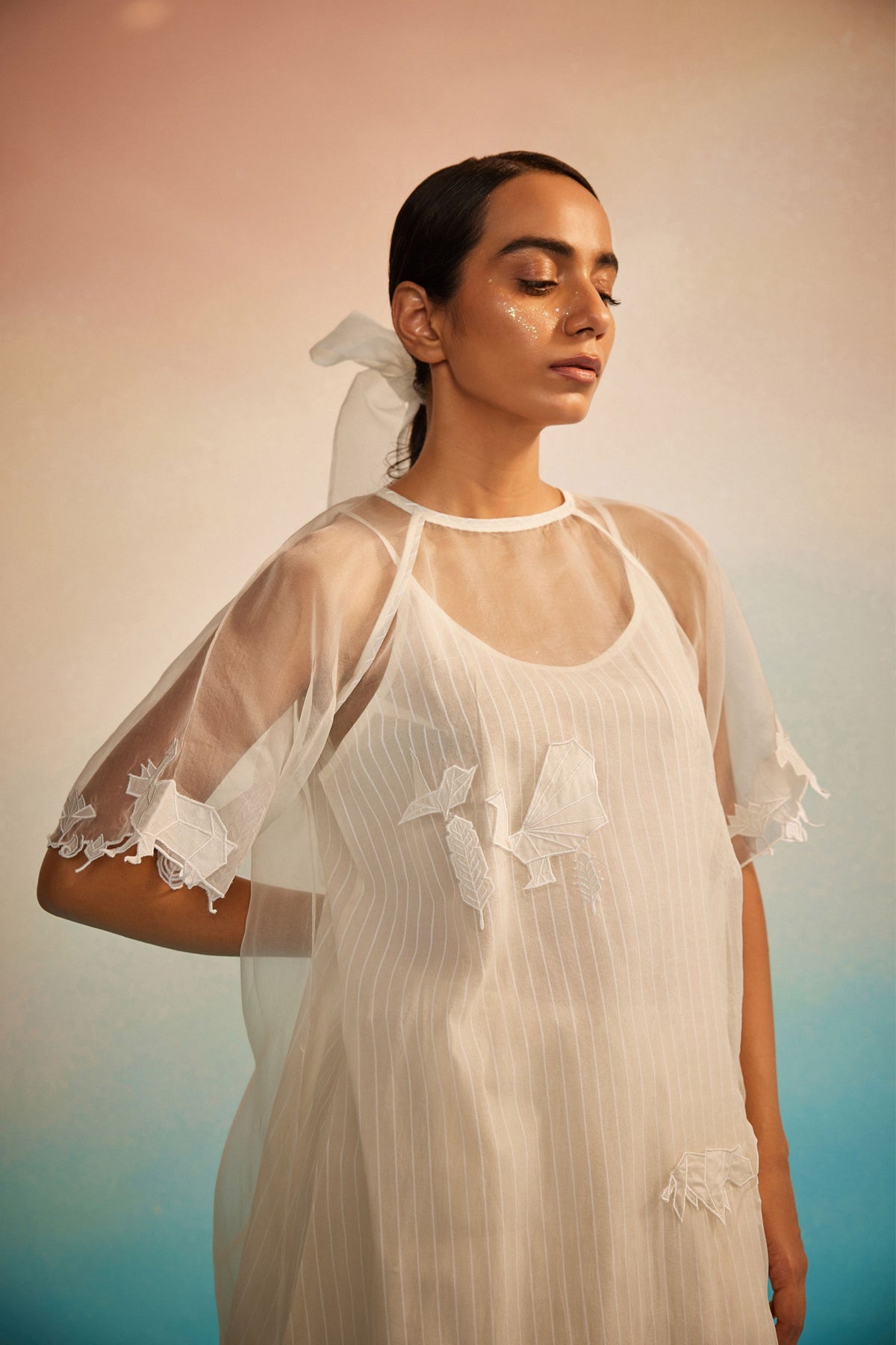 Yuugen Organza Kurta Set