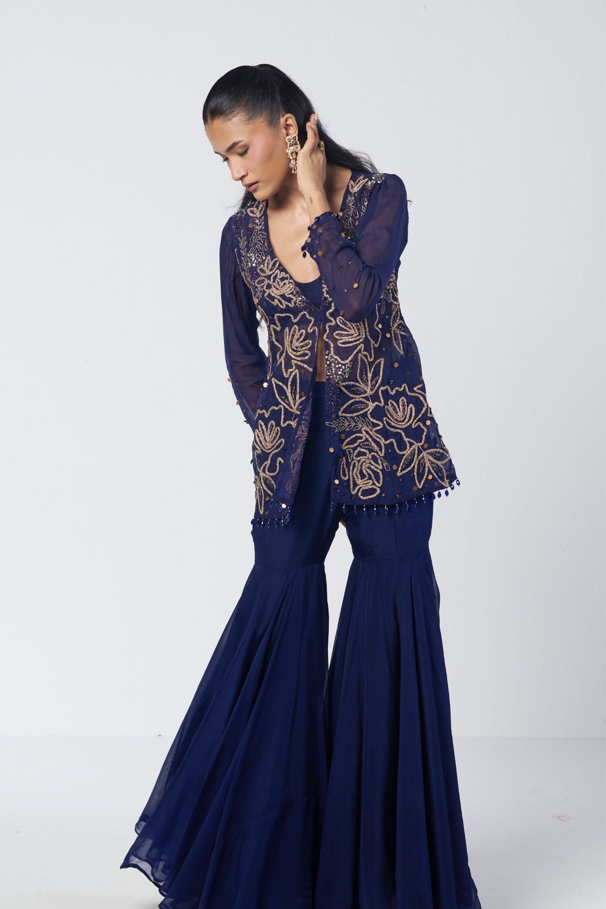 Rim-Jhim Duo Sharara Set