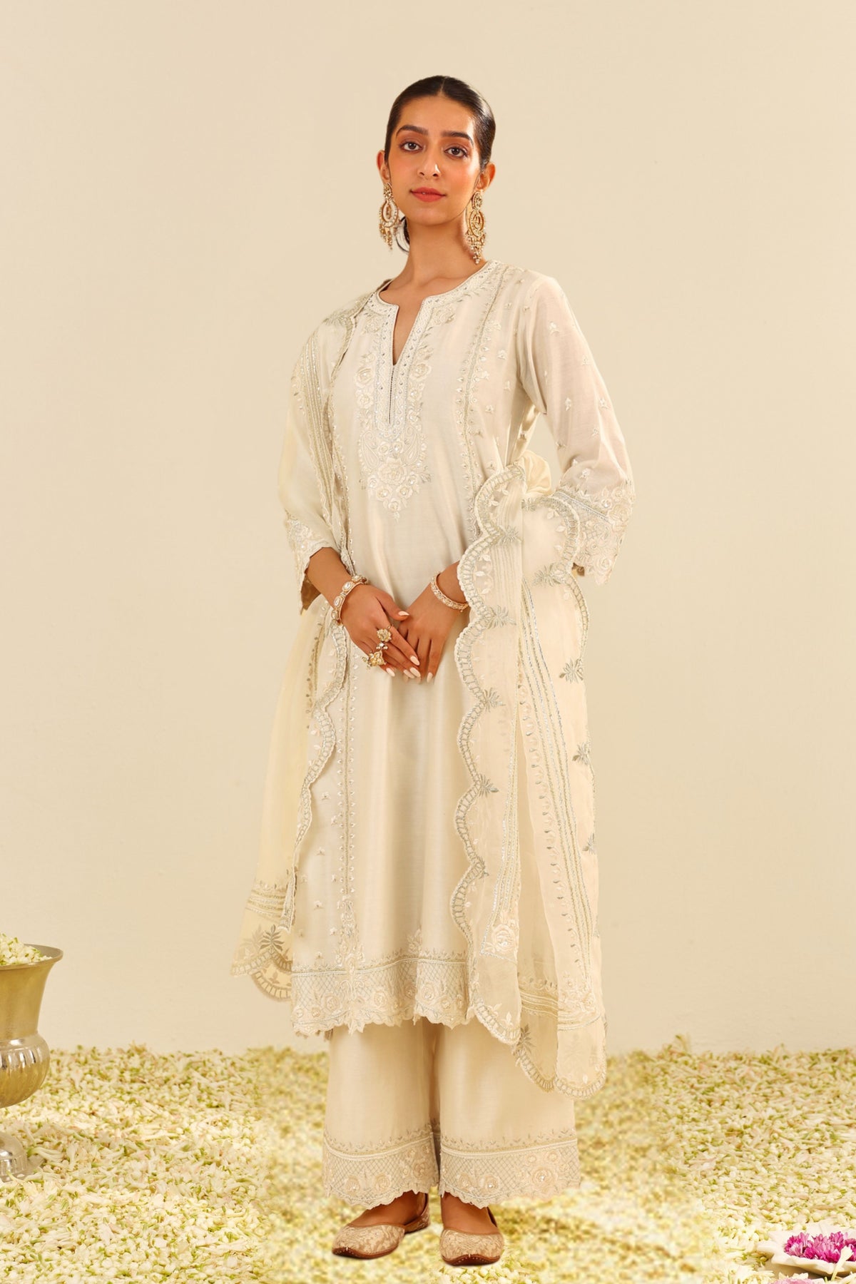 Sumaiya A-line Kurta With Palazzo
