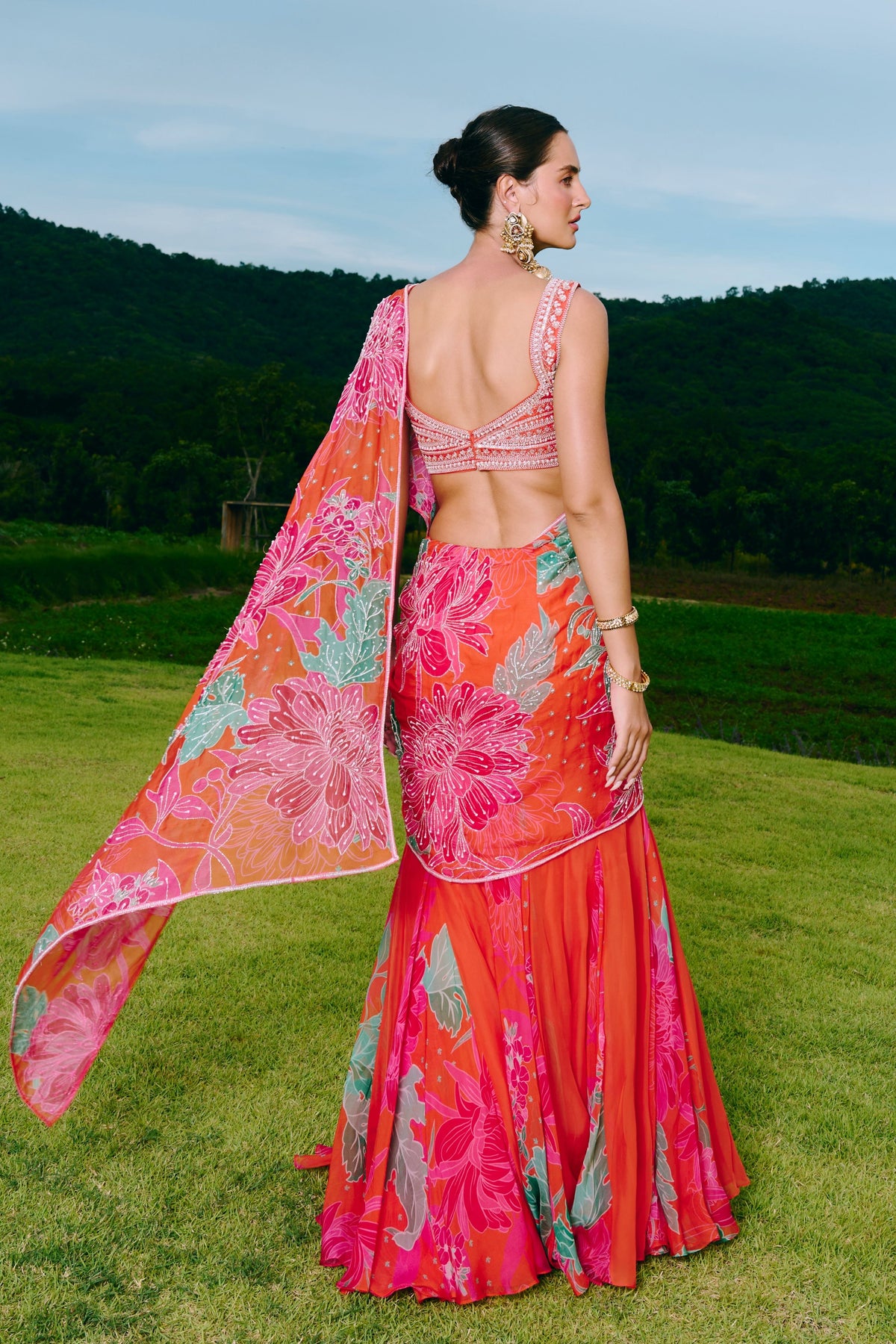 Debbera Drape Saree