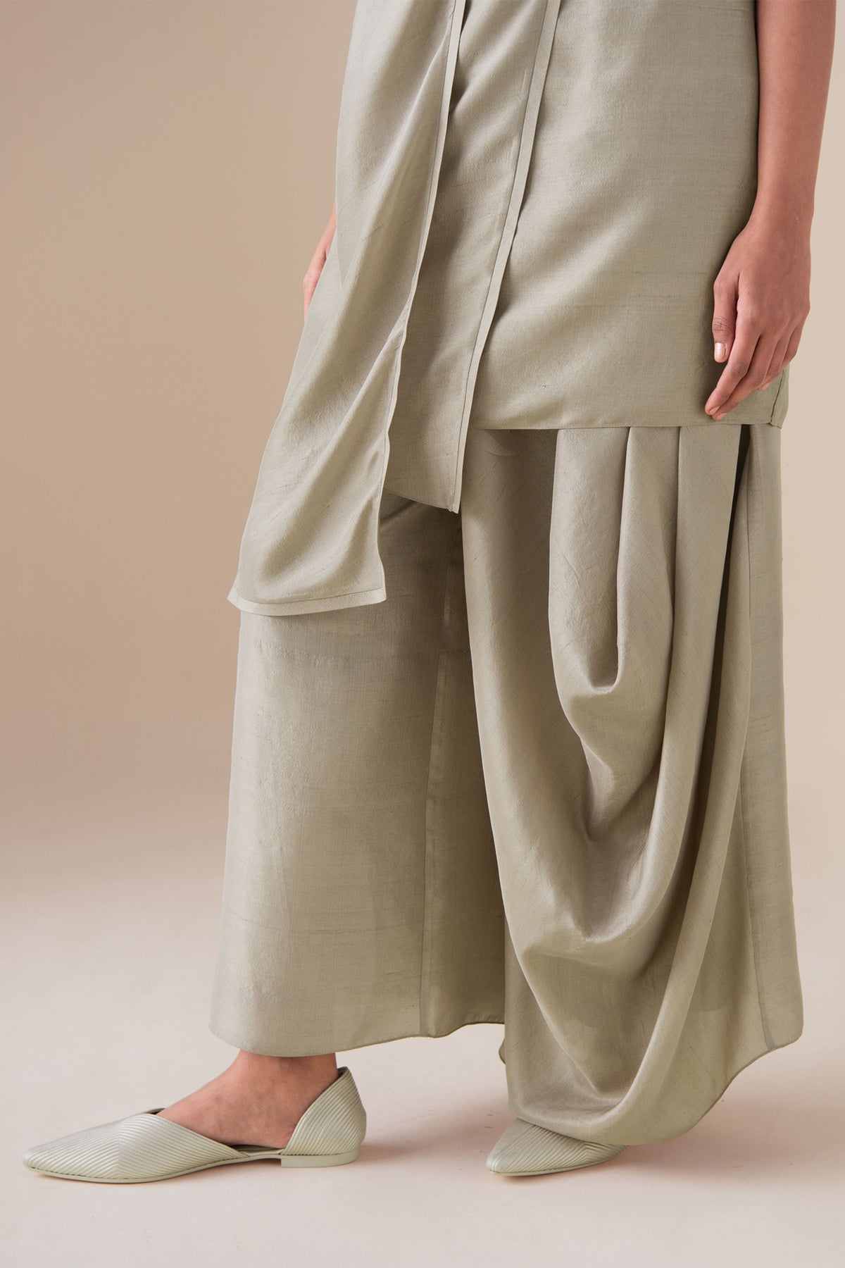 Ecru Sera Tunic Set