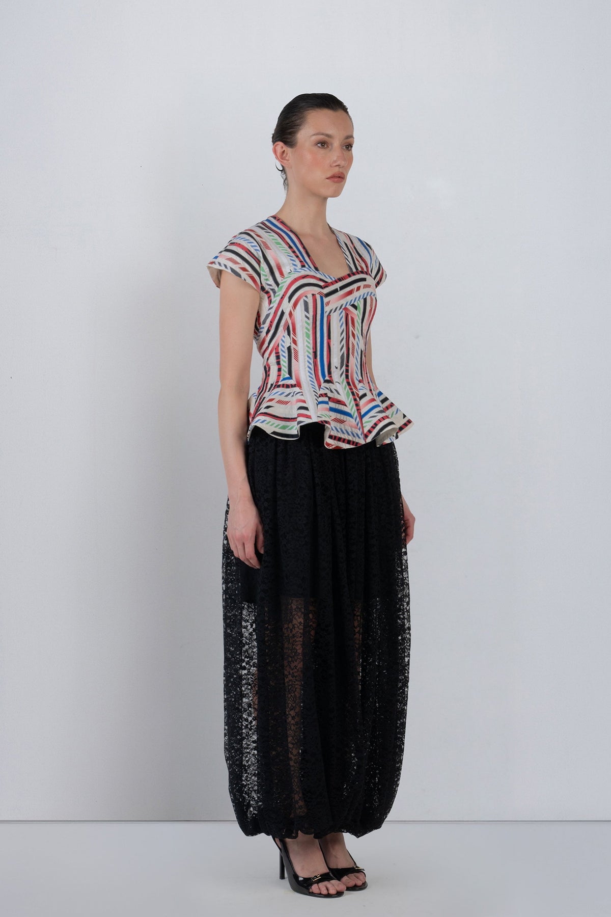 Lace Balloon Pants