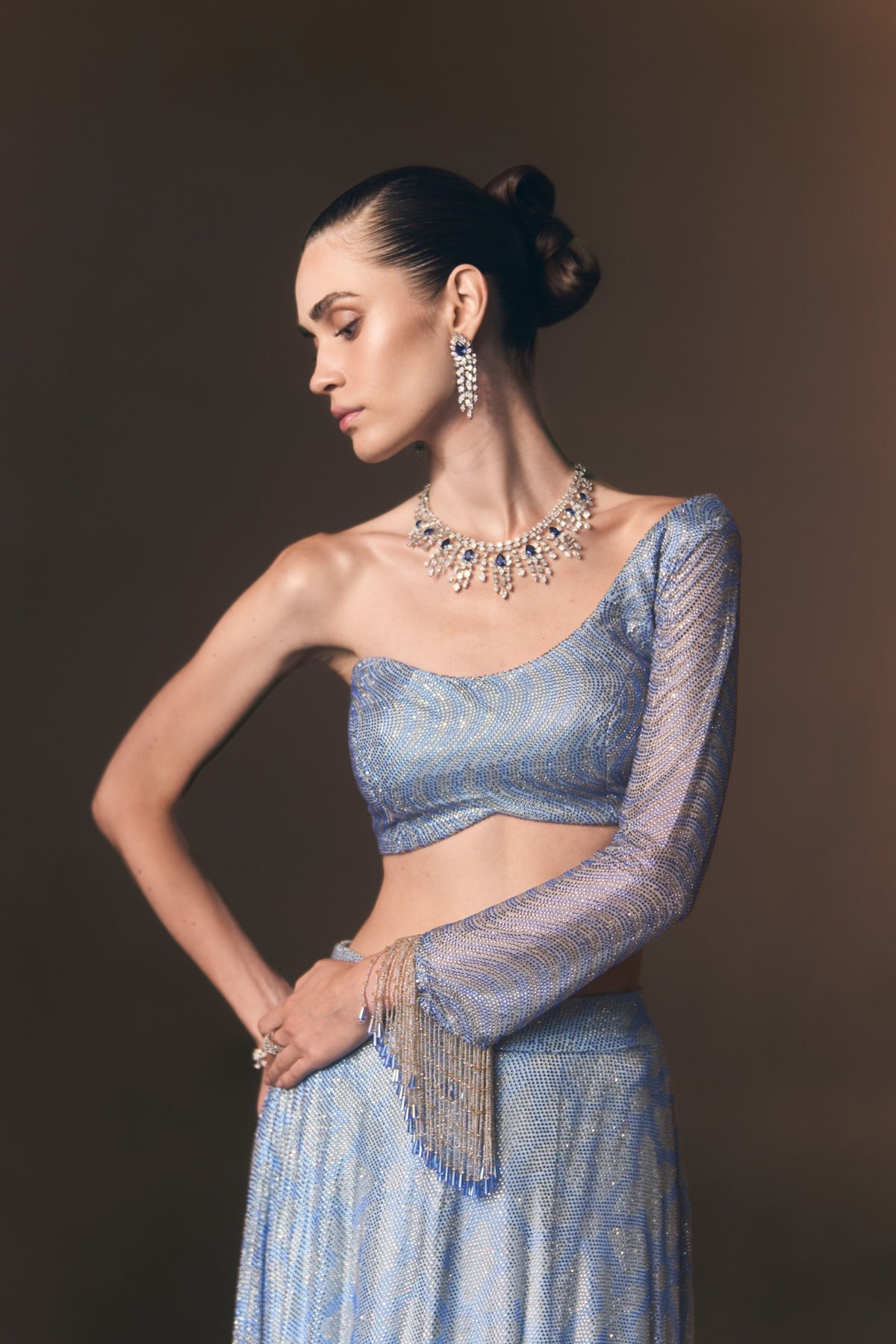 Halcyon Lehenga Skirt Set