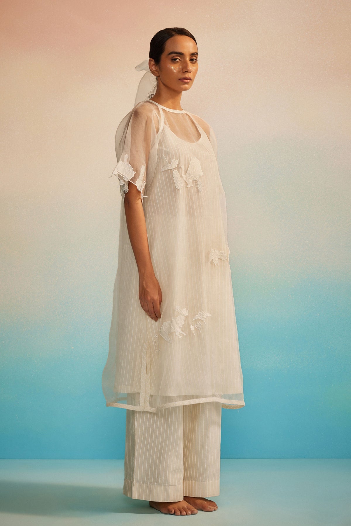 Yuugen Organza Kurta Set