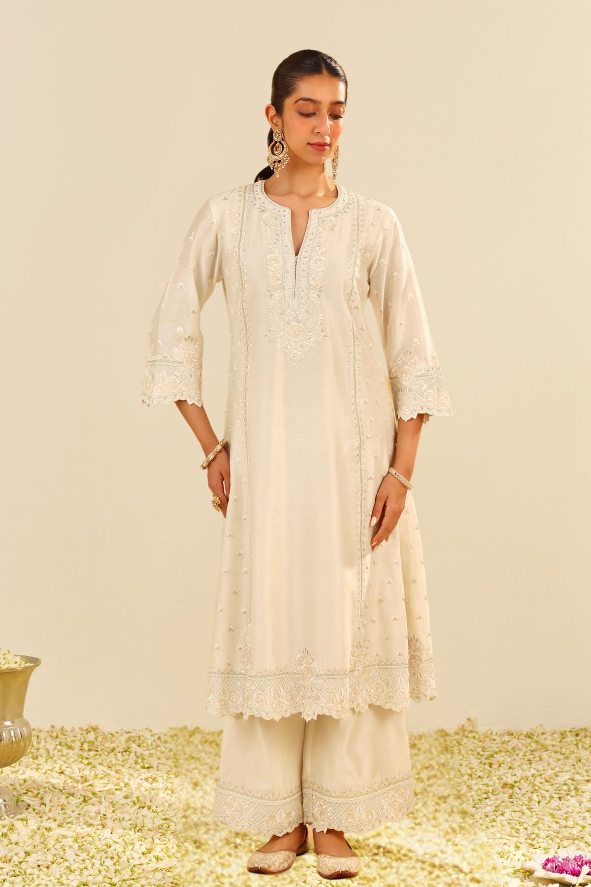 Sumaiya A-line Kurta With Palazzo