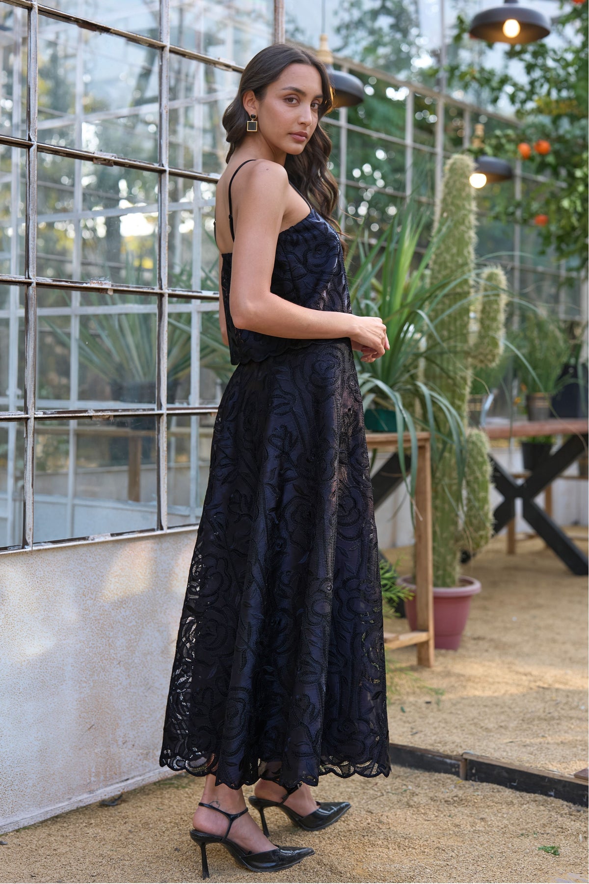 Lace Skirt Set