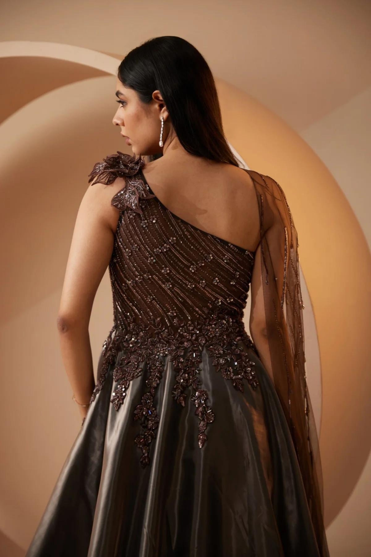 Myra Brown Gown