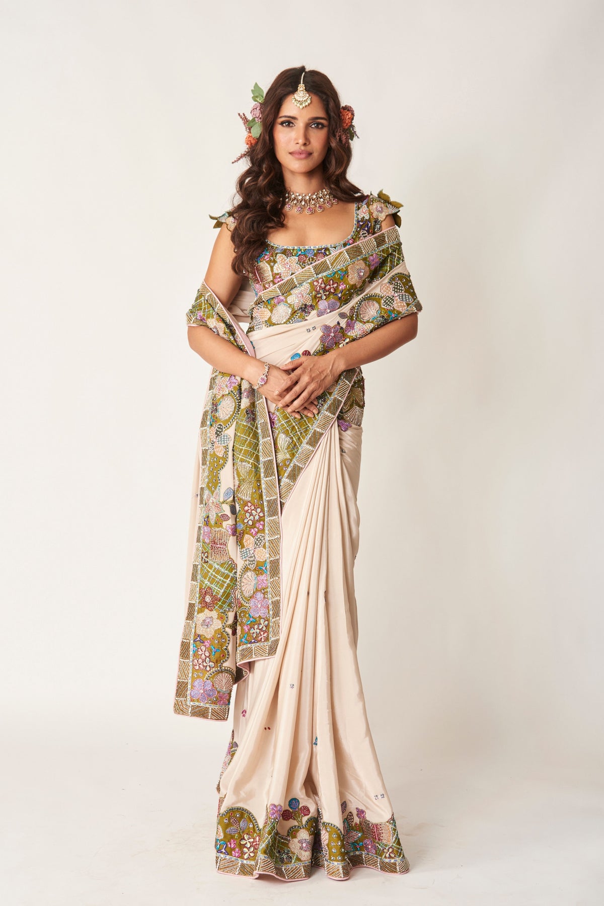 Shinora Saree Set