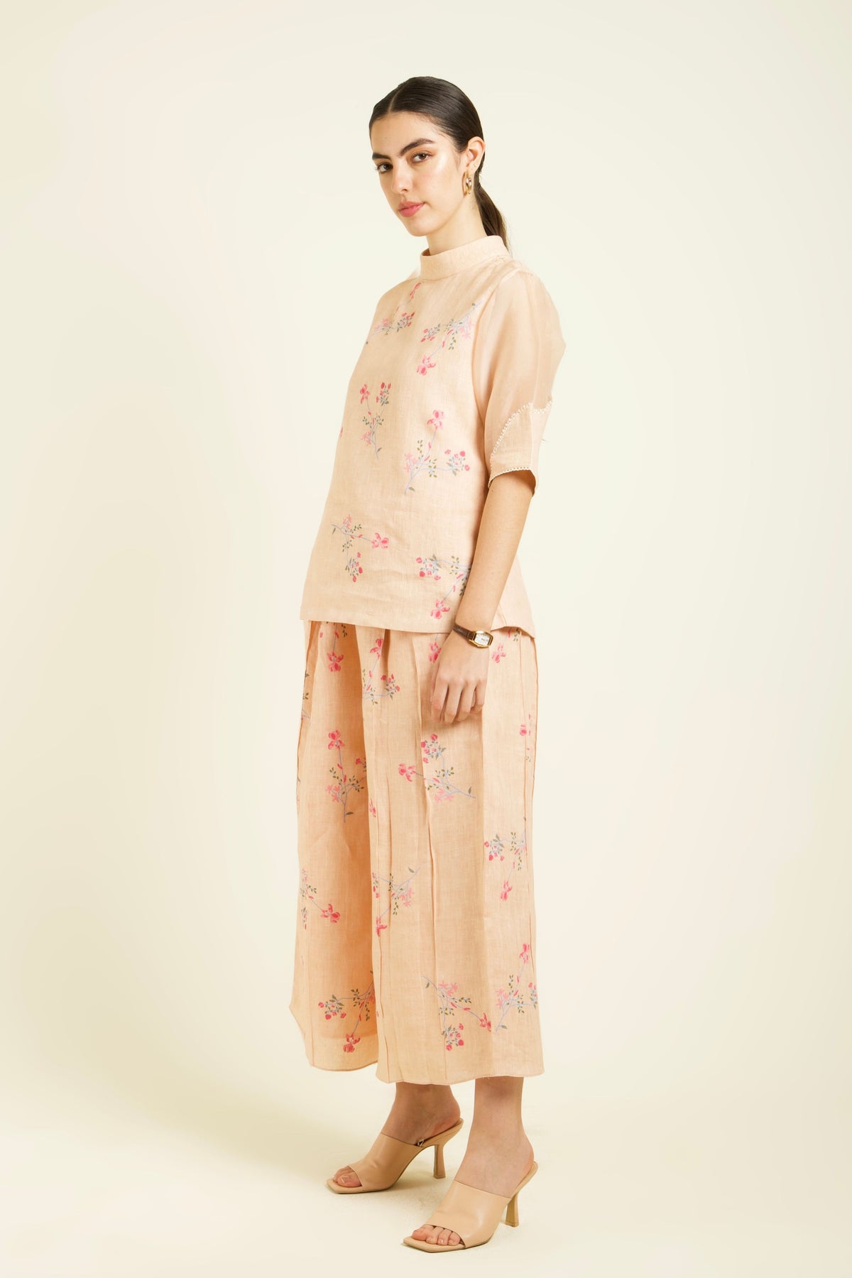 Old Rose Linen Set