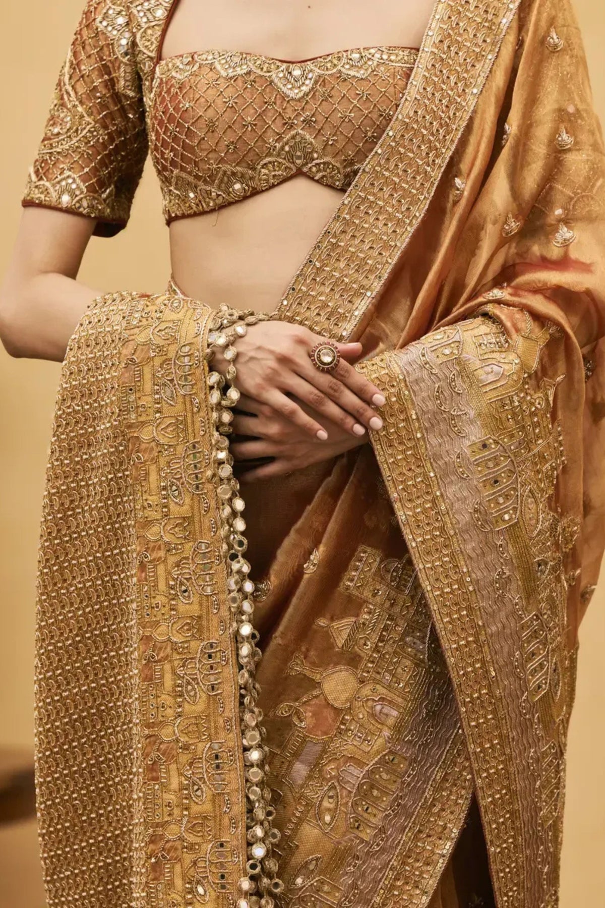 Tamra Saree Set