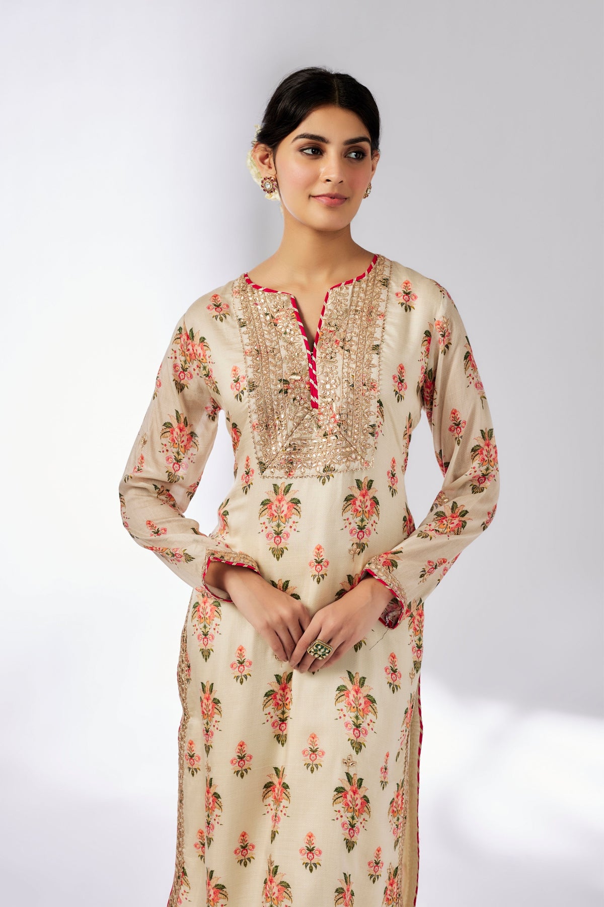 Ivory Neha Tunic