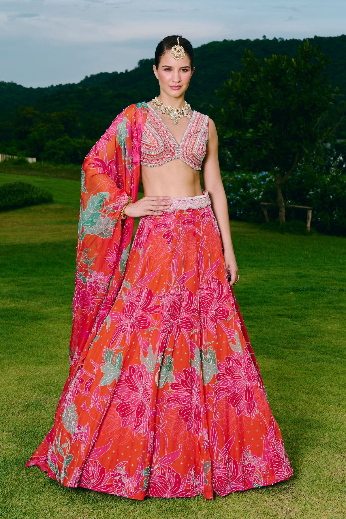 Devin Lehenga Set