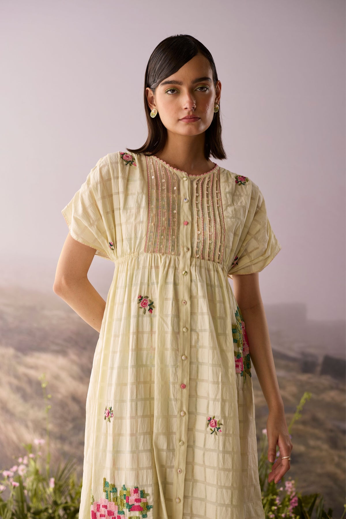Moonlight Floral Dress