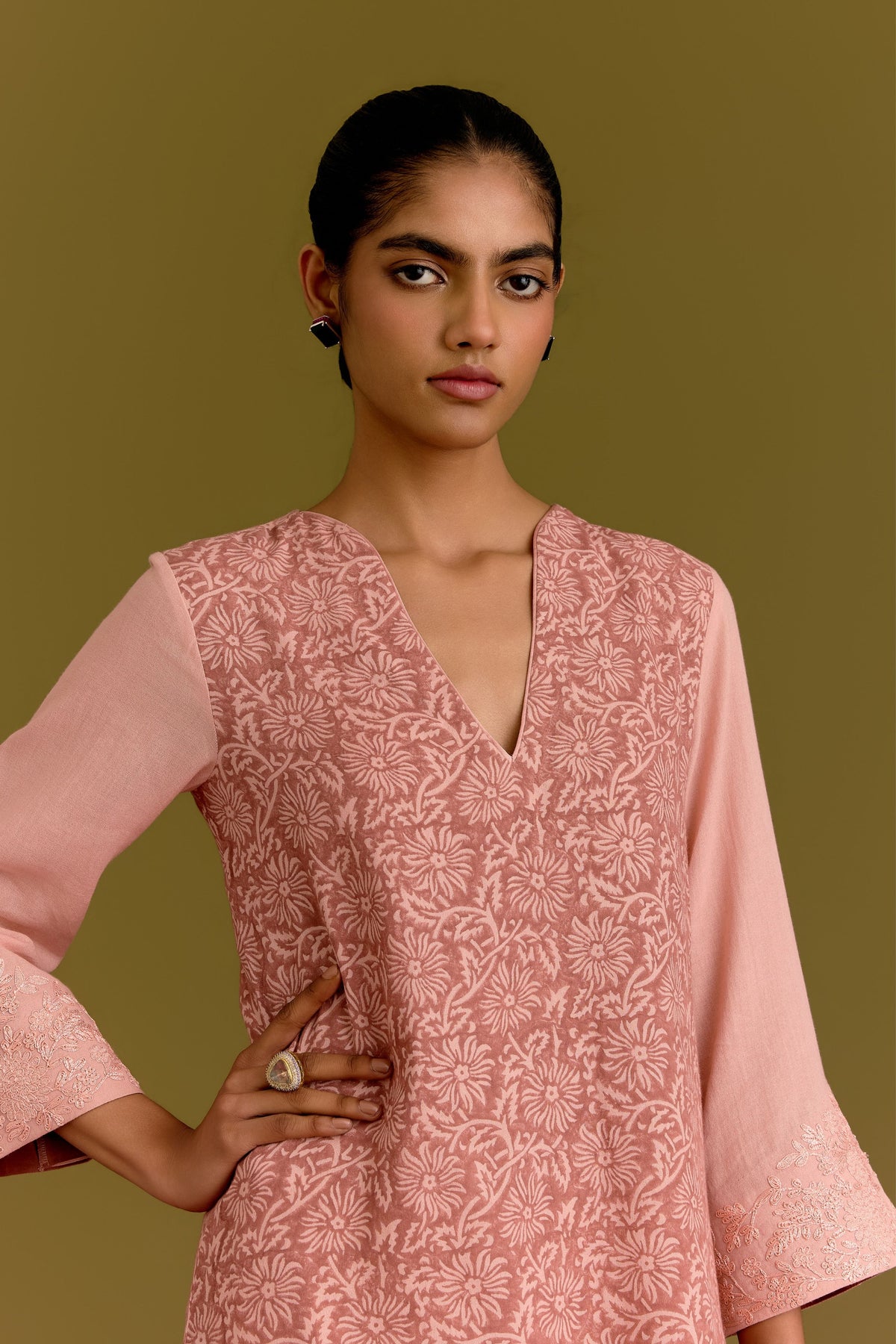 Pink Kurta Set