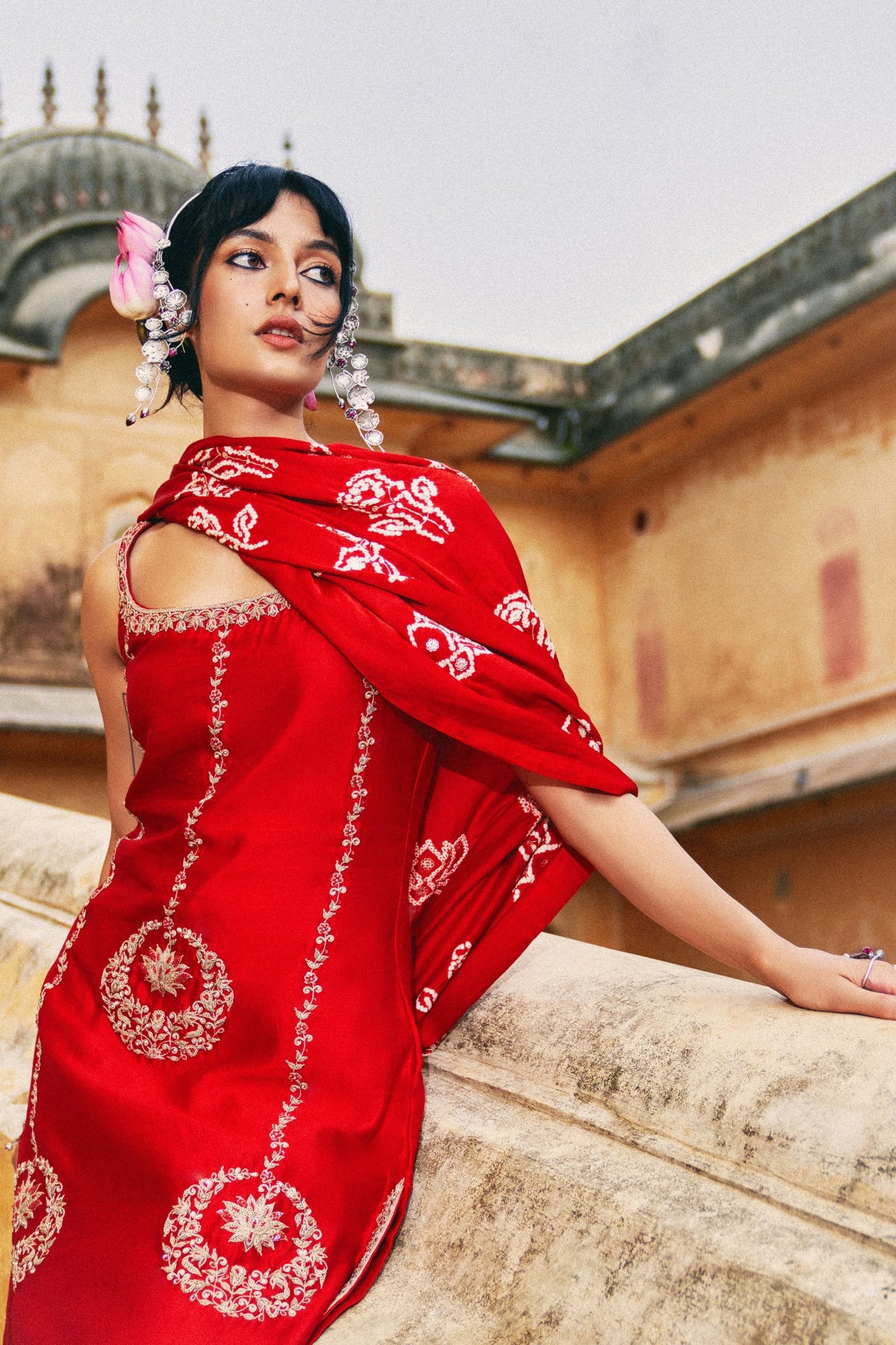 Strappy Gulaab Aur Kamal Suit