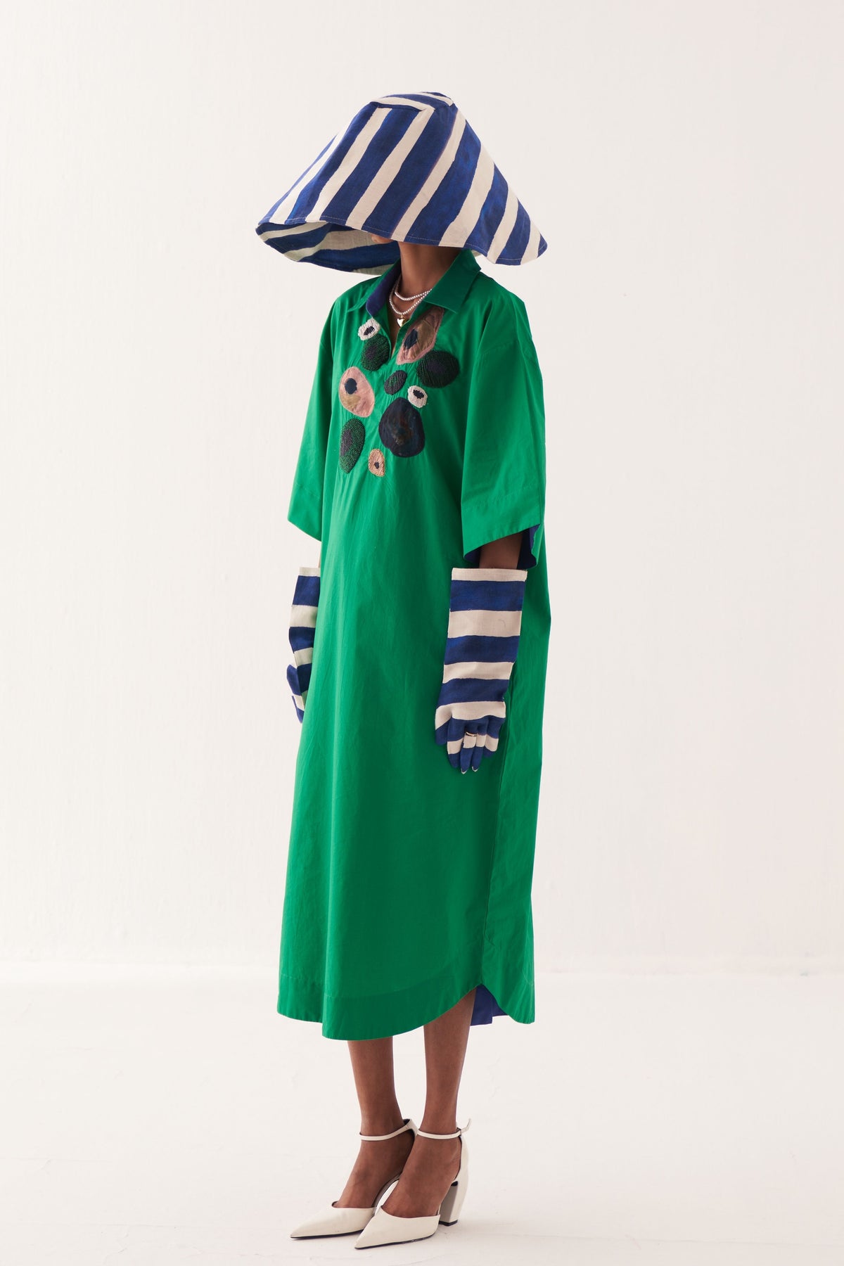 Emerald Embroideried Dress