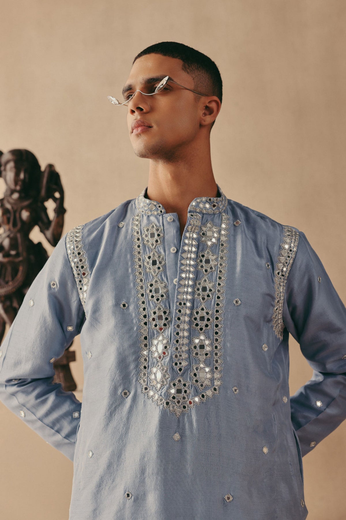 Blue Kurta Set