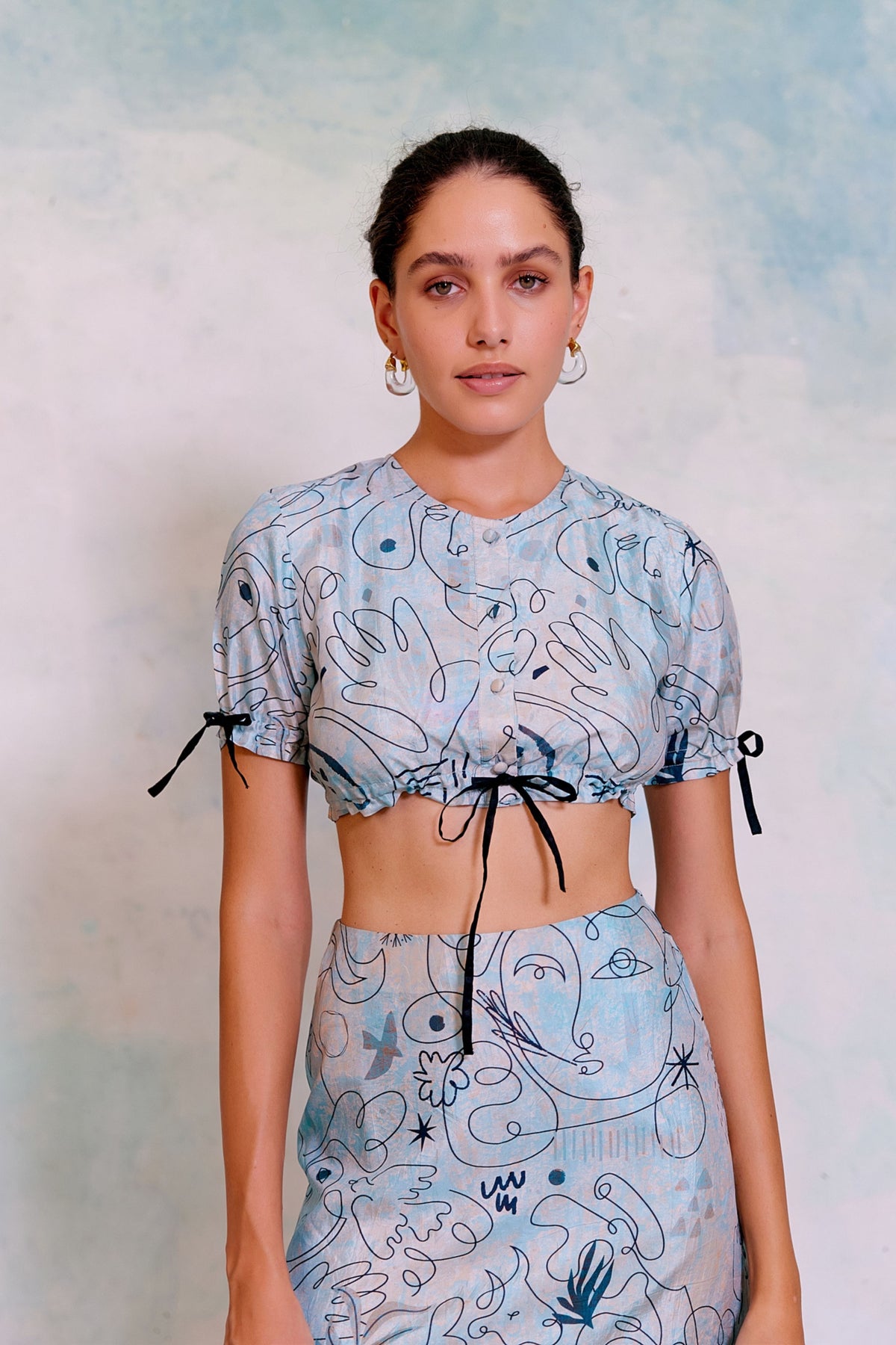 Astra Powder Blue Co-ord Set