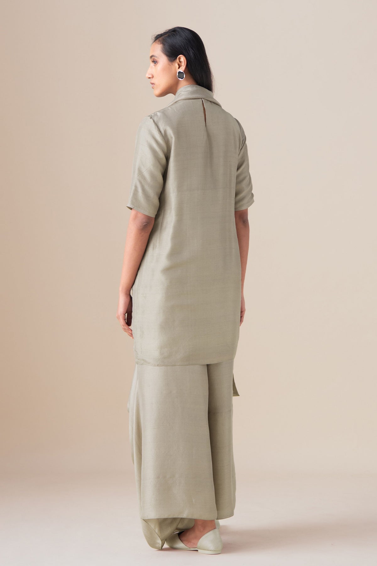 Ecru Sera Tunic Set
