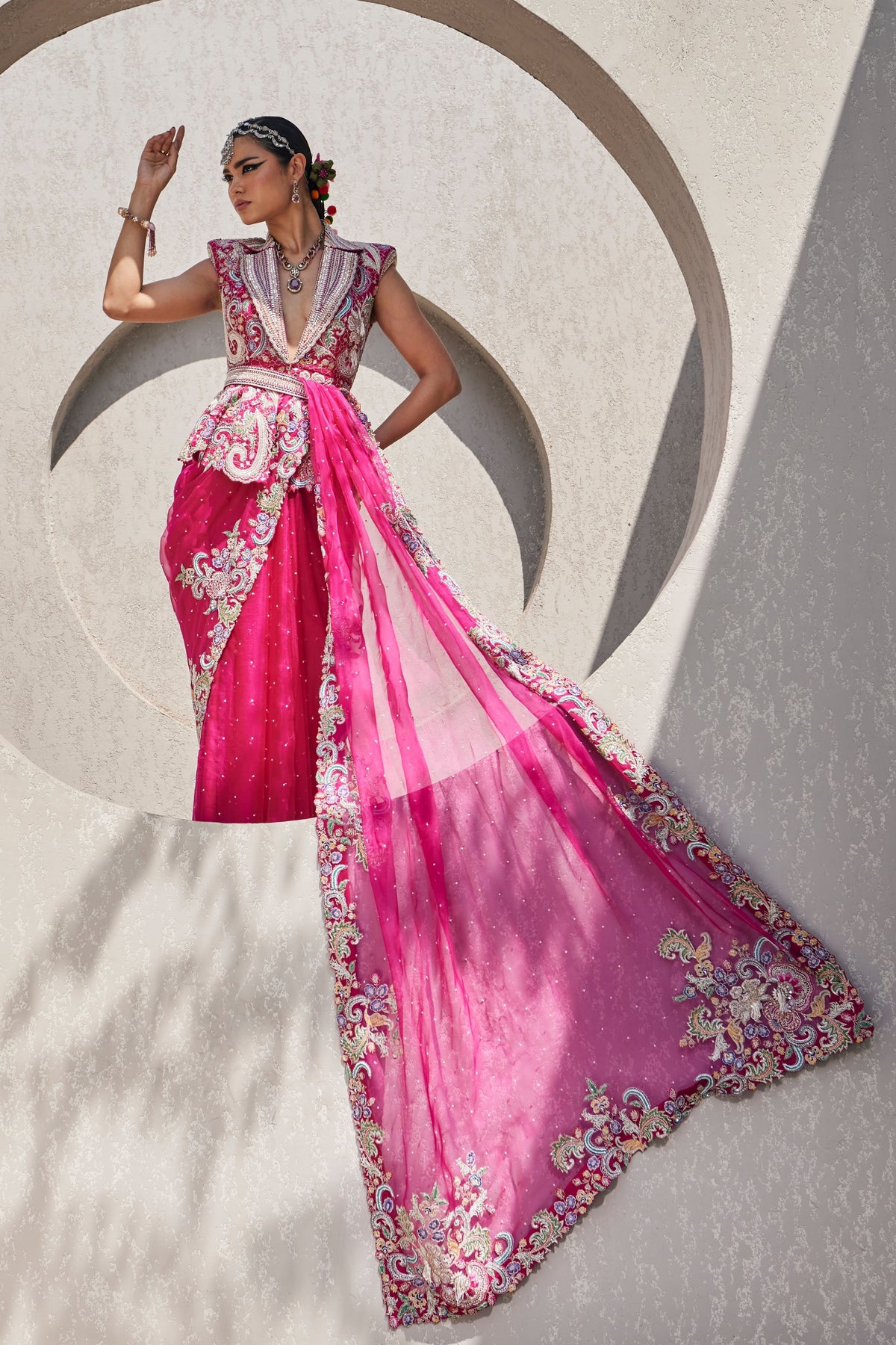 Nadia Saree Set