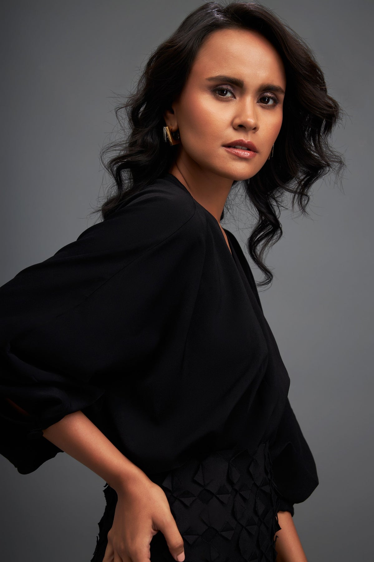 Black Sleeved Dress