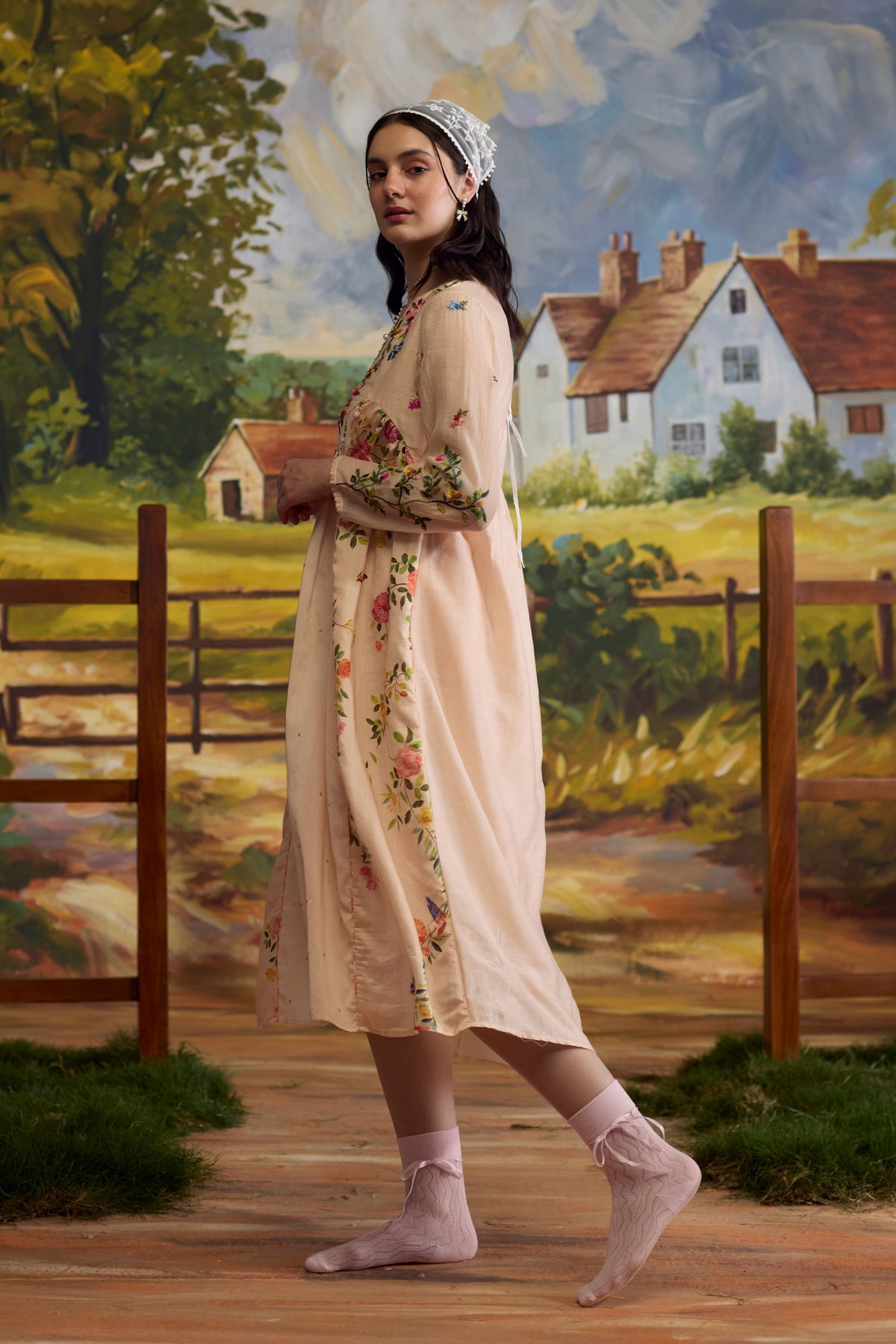 Sorbet Floral Dress