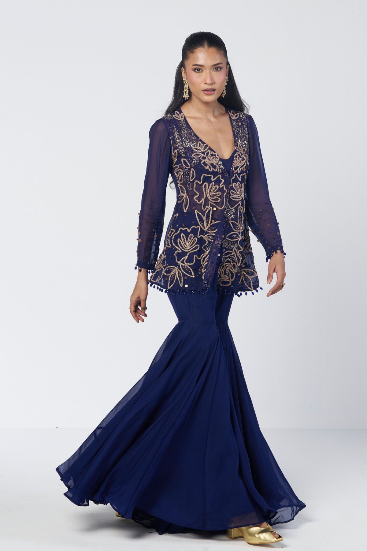 Rim-Jhim Duo Sharara Set