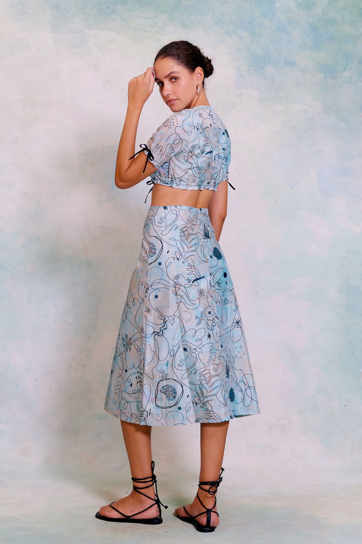 Astra Powder Blue Co-ord Set