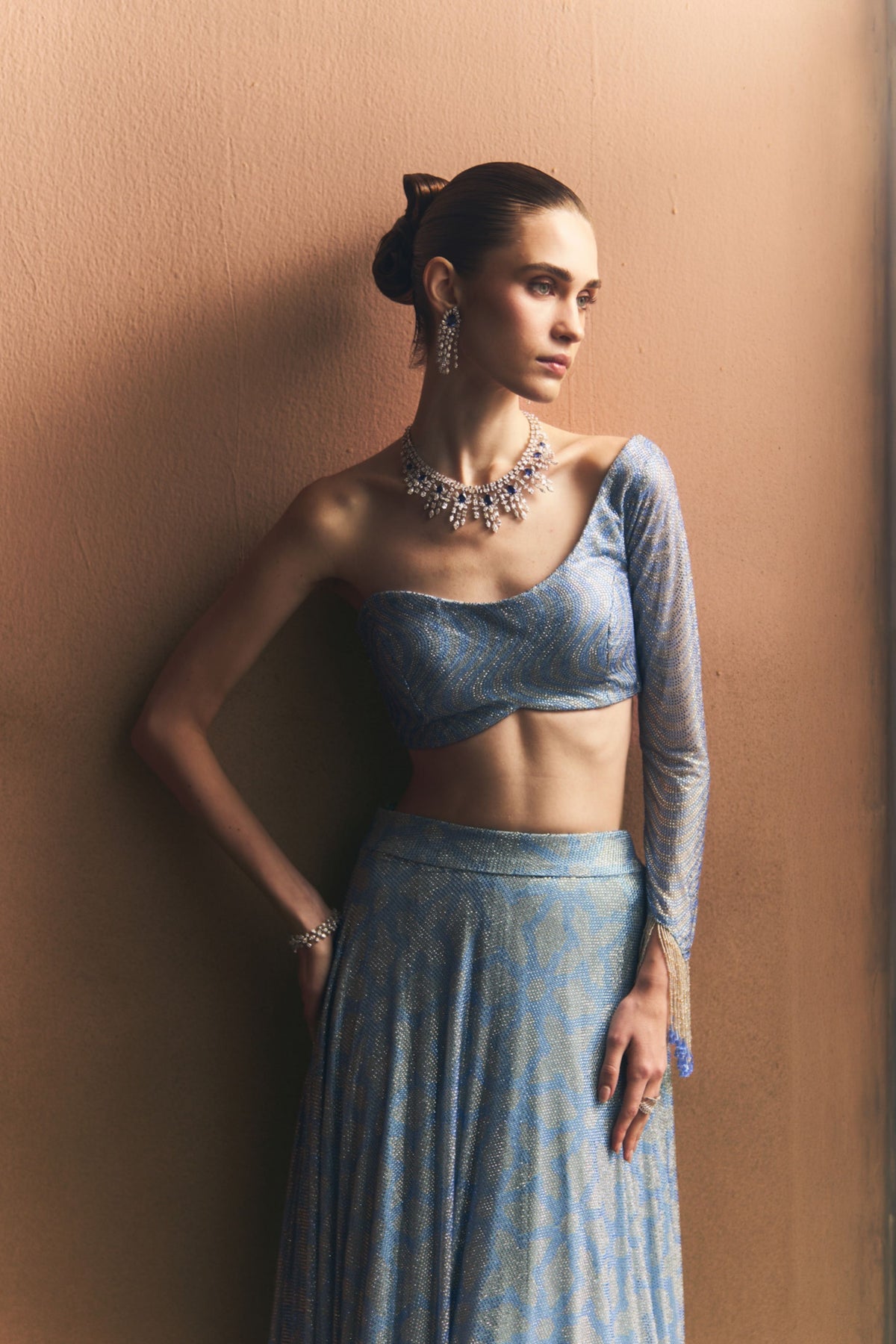 Halcyon Lehenga Skirt Set