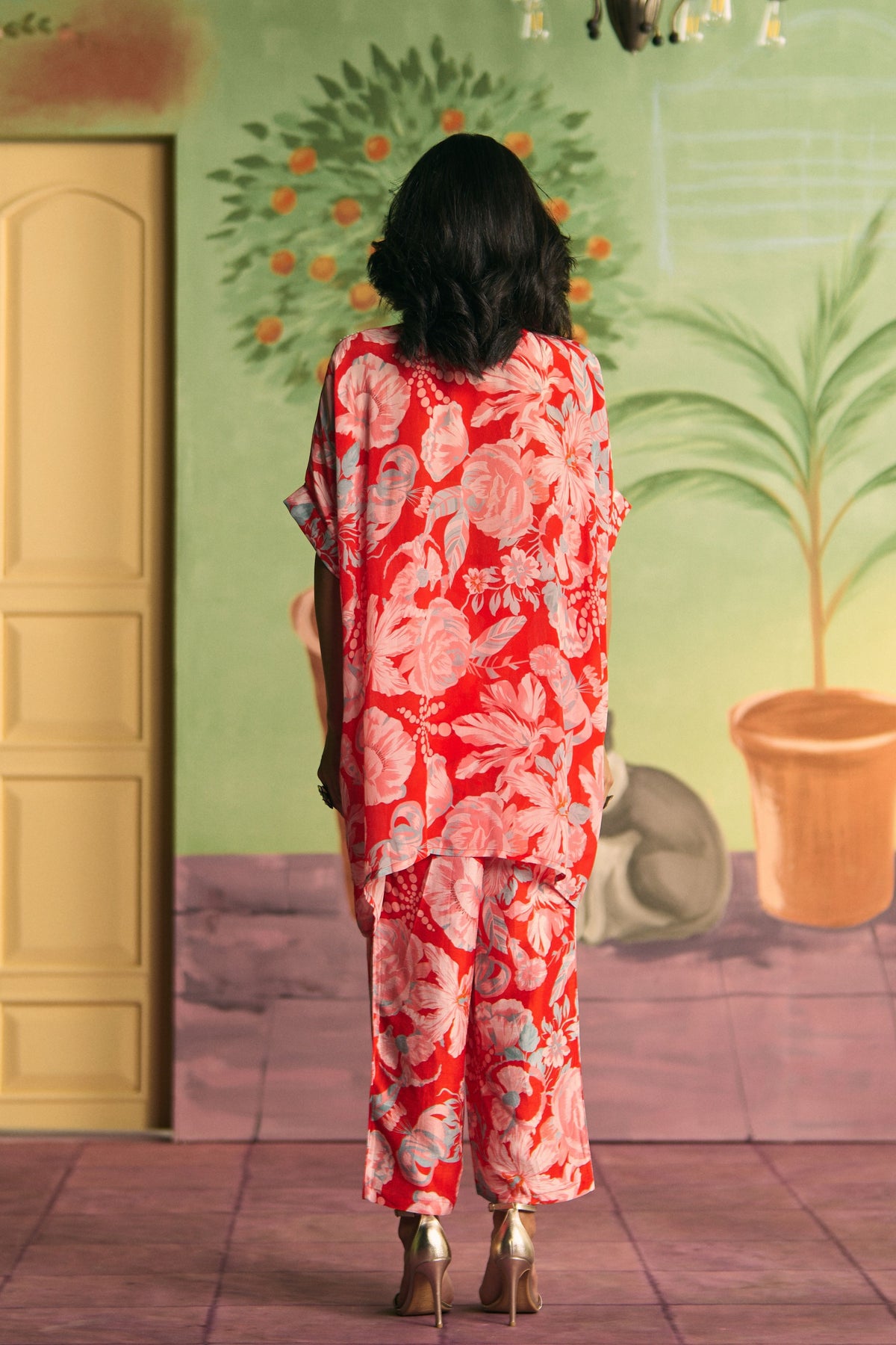 Crimson Orchard Co-ord Set
