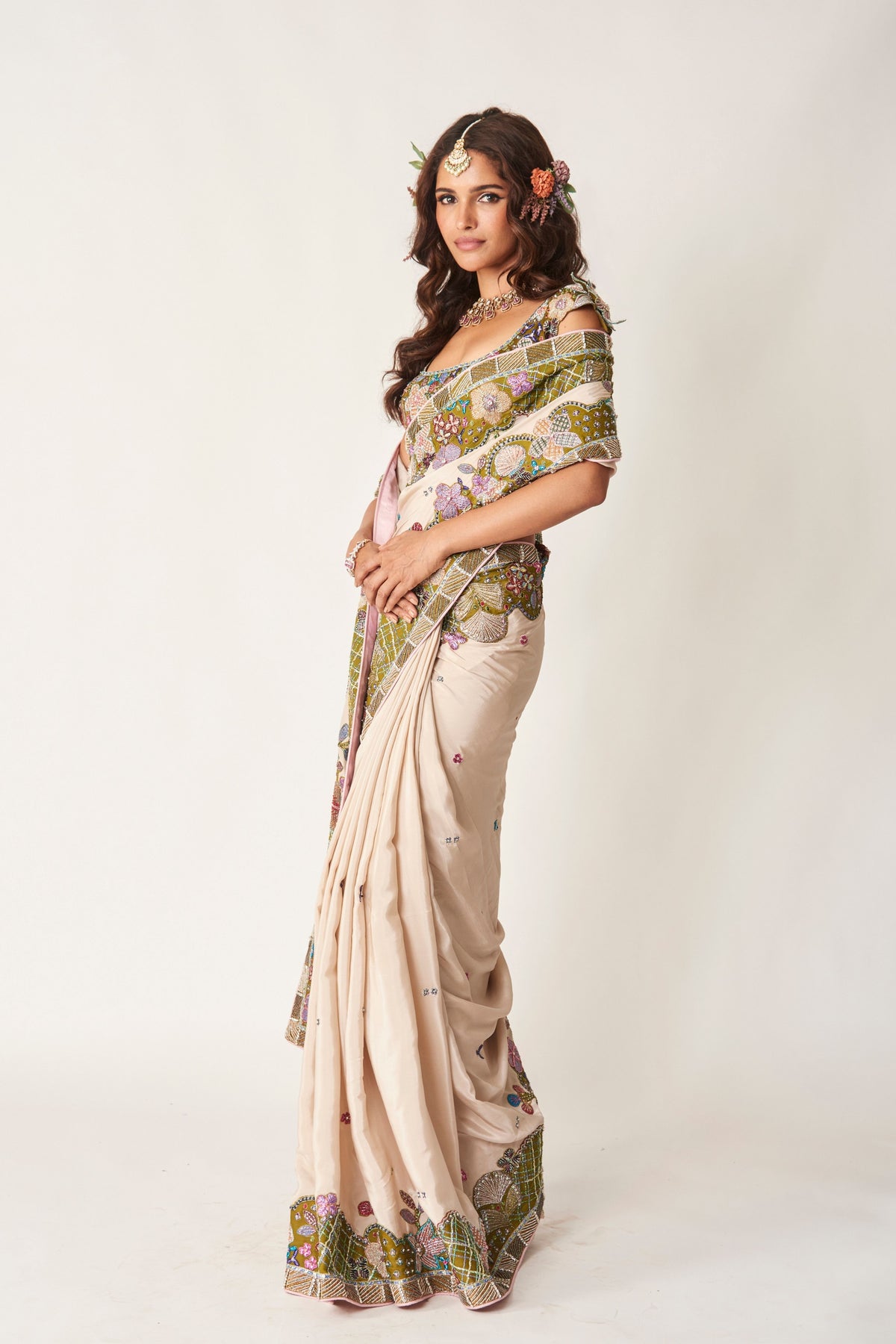 Shinora Saree Set