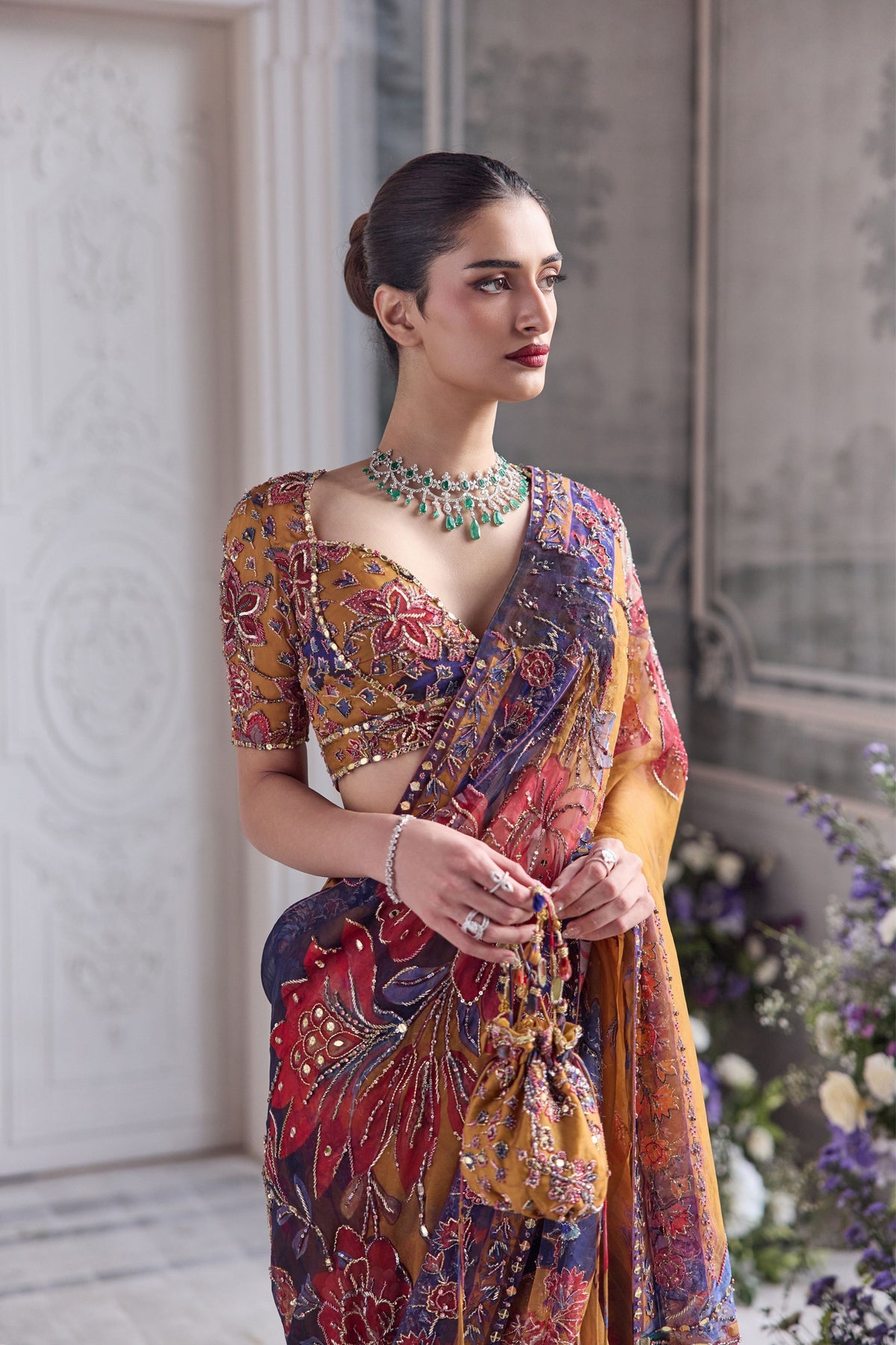 Shahzain Saree Set