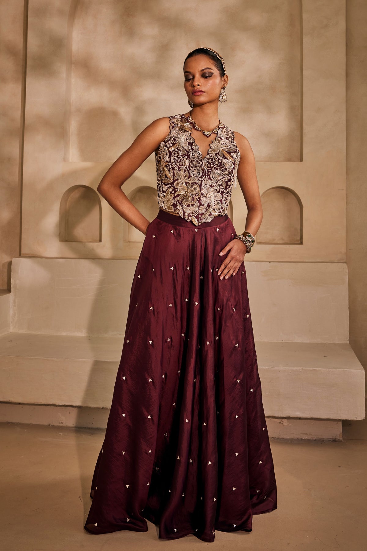 Gulnaz Waistcoat Set