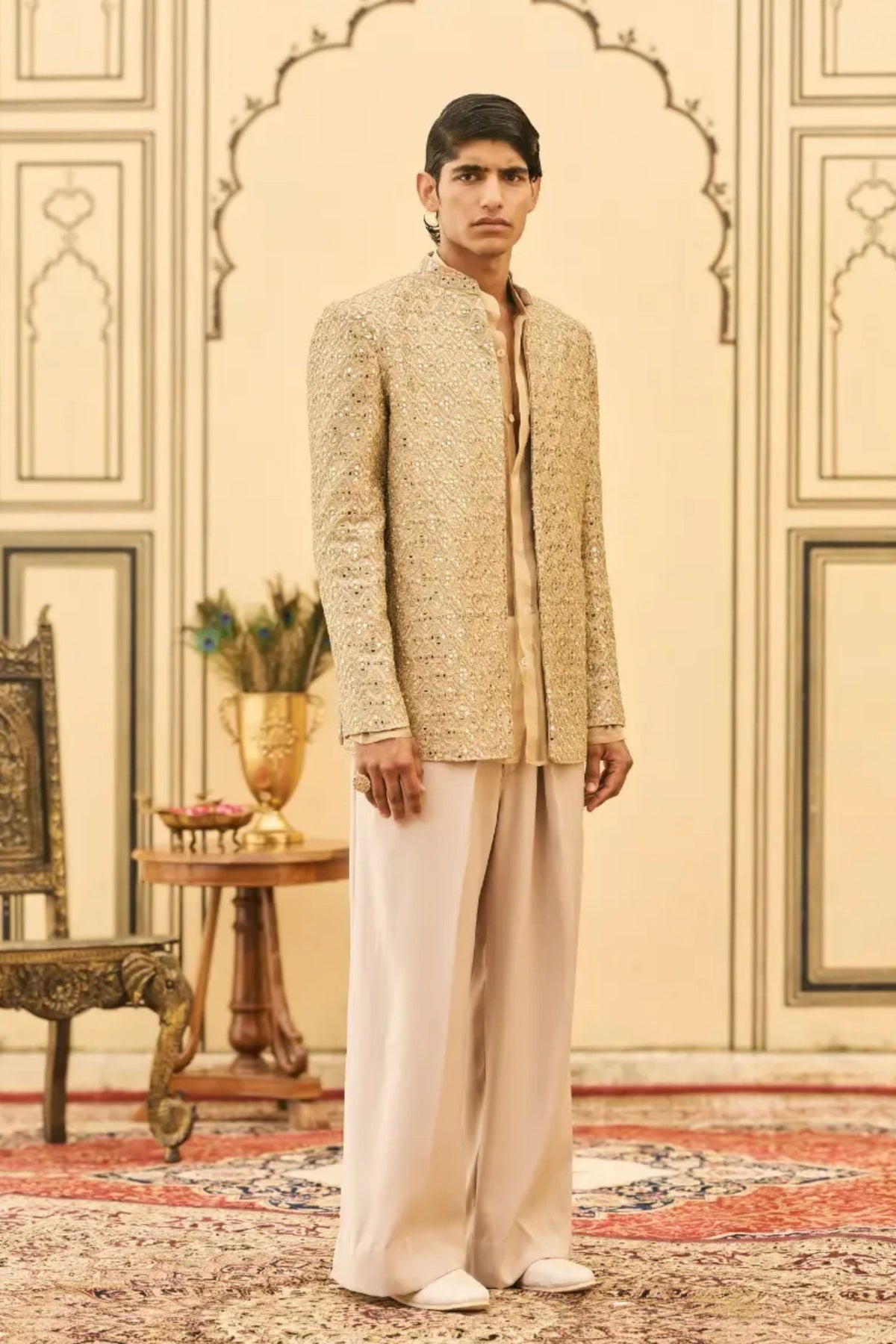 Sunhera Bandhgala Set