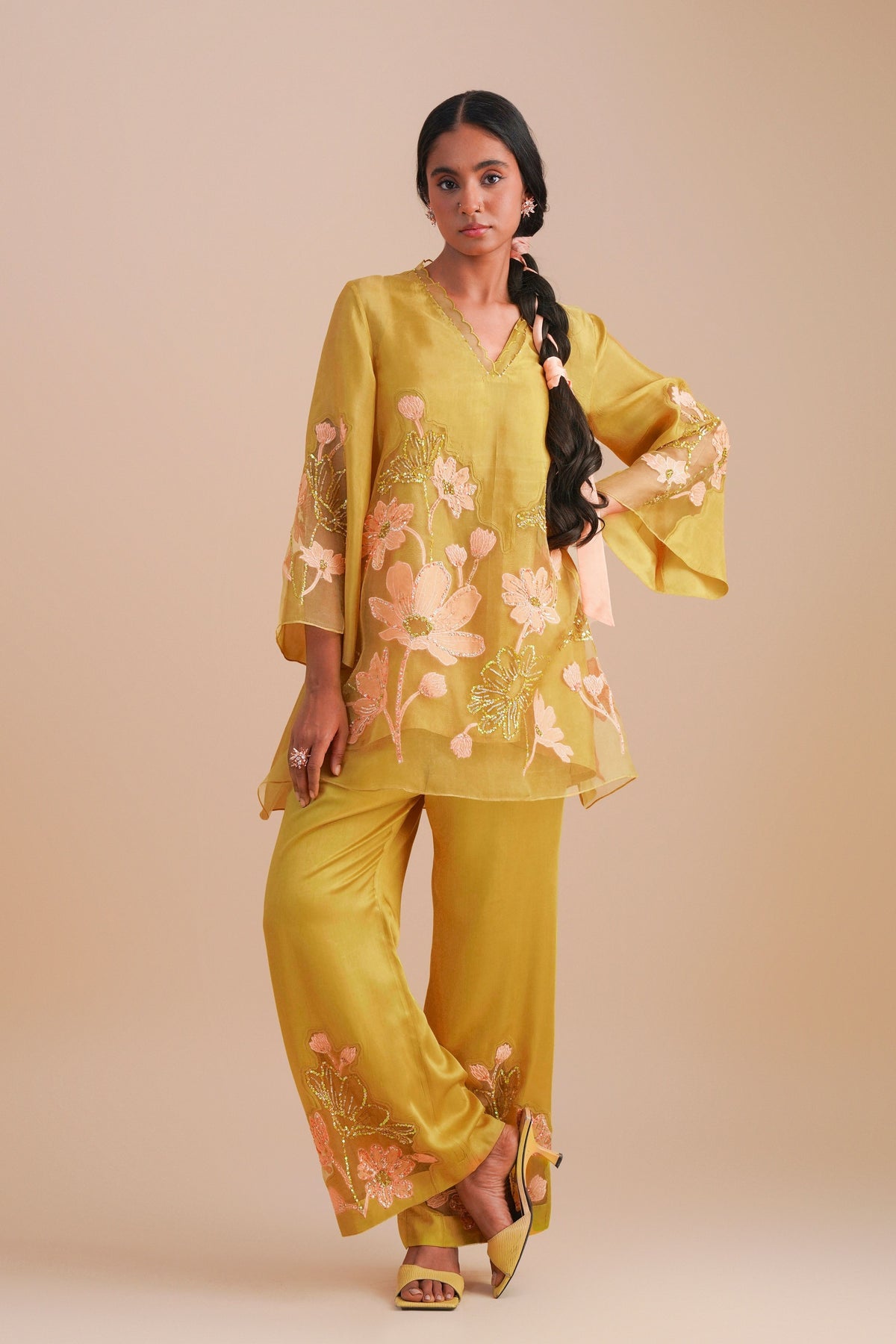 Floral Daffodil Co-ord Set