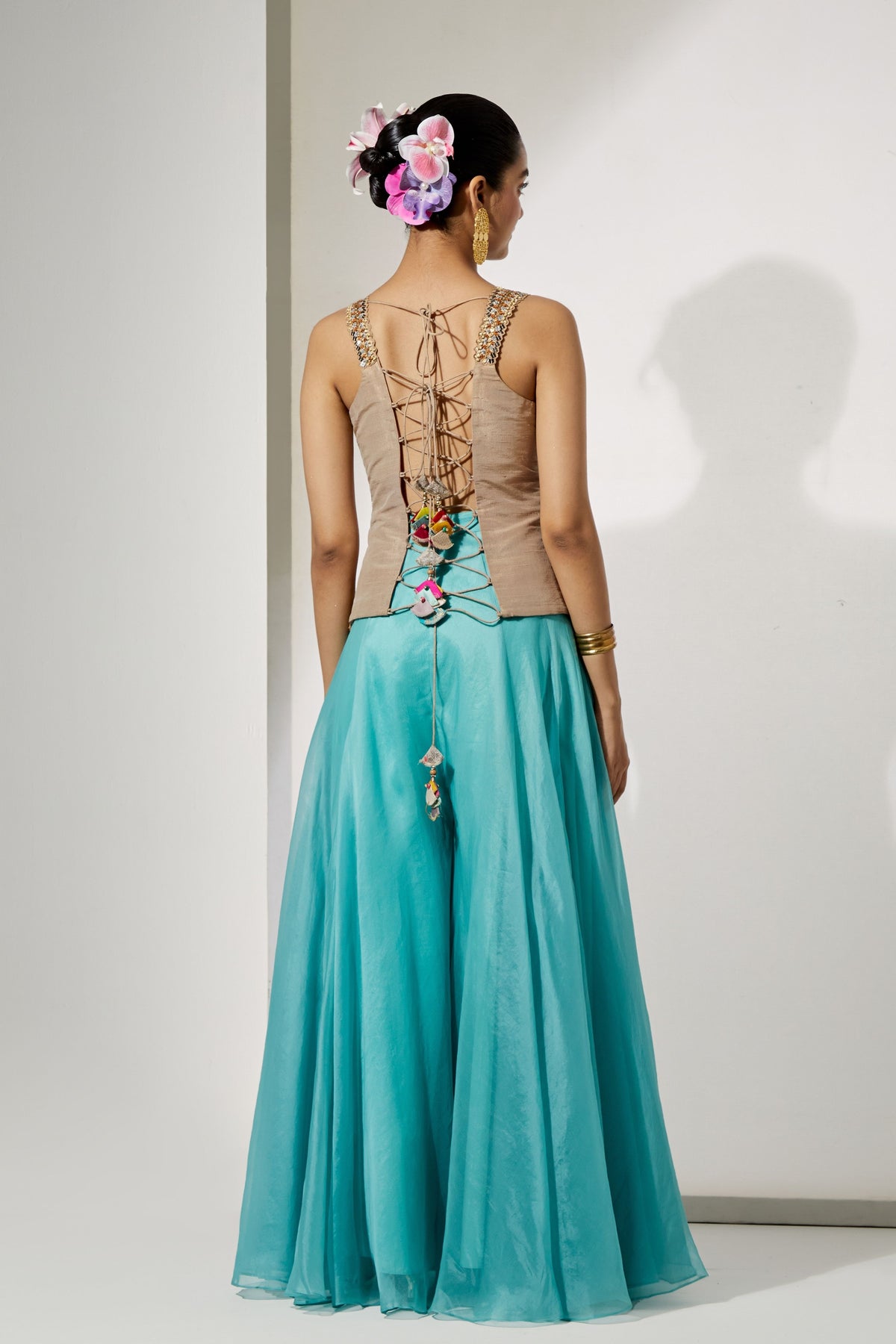 Turquoise Skirt