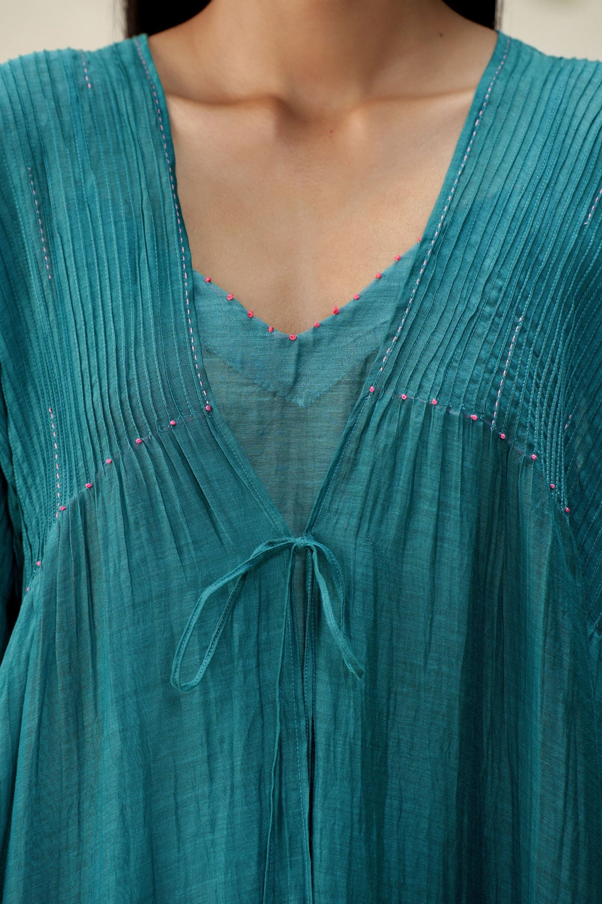 Vienna Turquoise Blue Jacket Dress