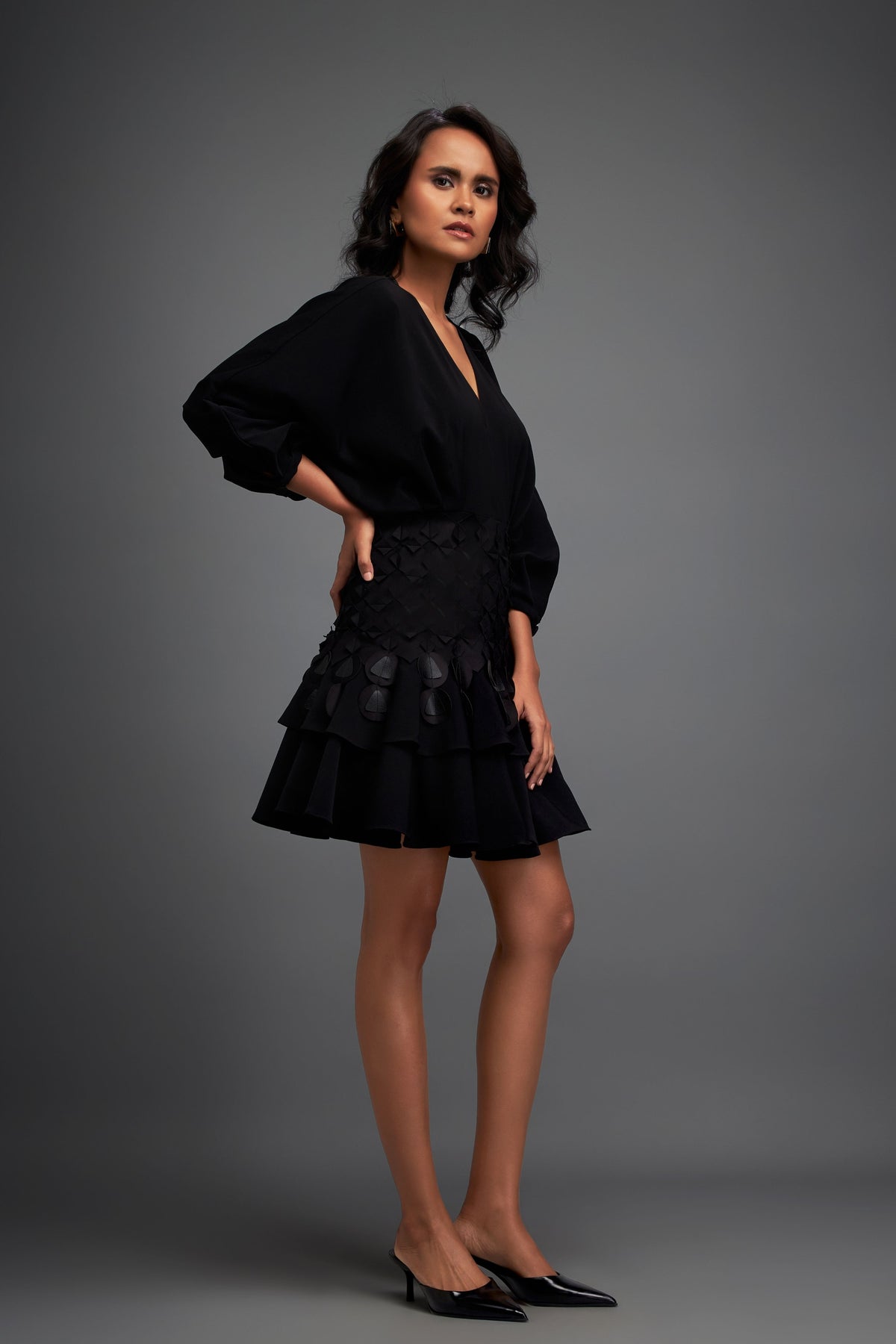 Black Sleeved Dress